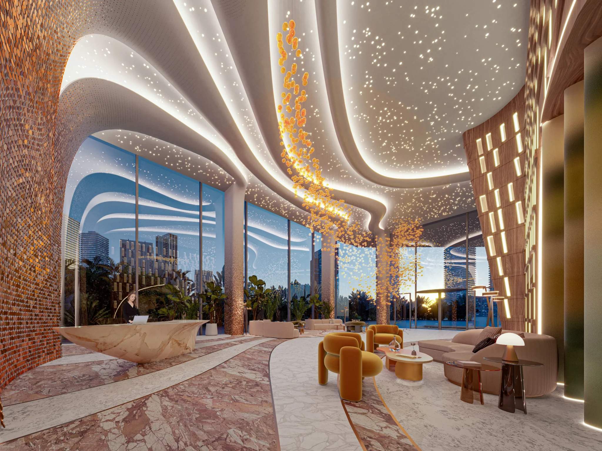 Exterior de Safa Gate, proyecto de DAMAC en Al Wasl: imagen 4 de 21