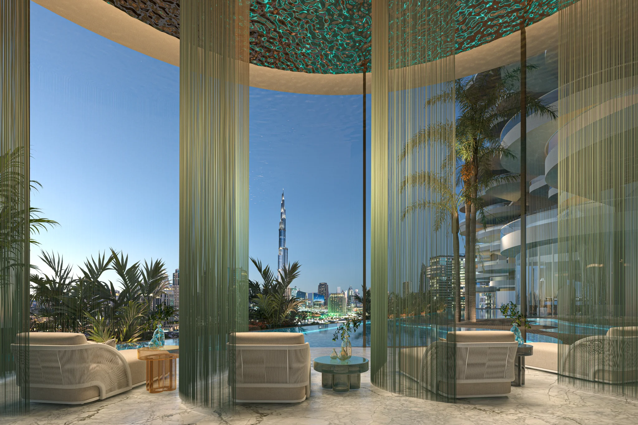 Exterior de Couture by Cavalli, proyecto de DAMAC en Al Safa: imagen 3 de 9