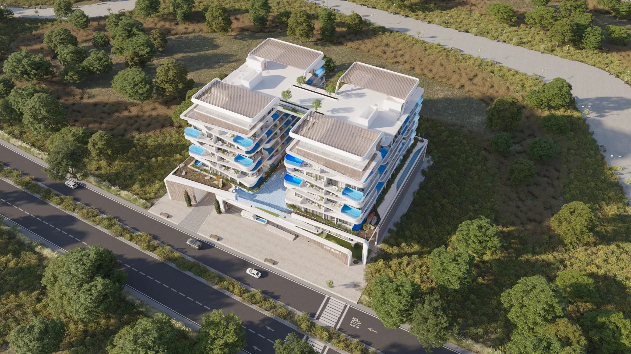 Exterior de Ocean Pearl by SD, proyecto de Samana en Dubai Islands: imagen 7 de 25
