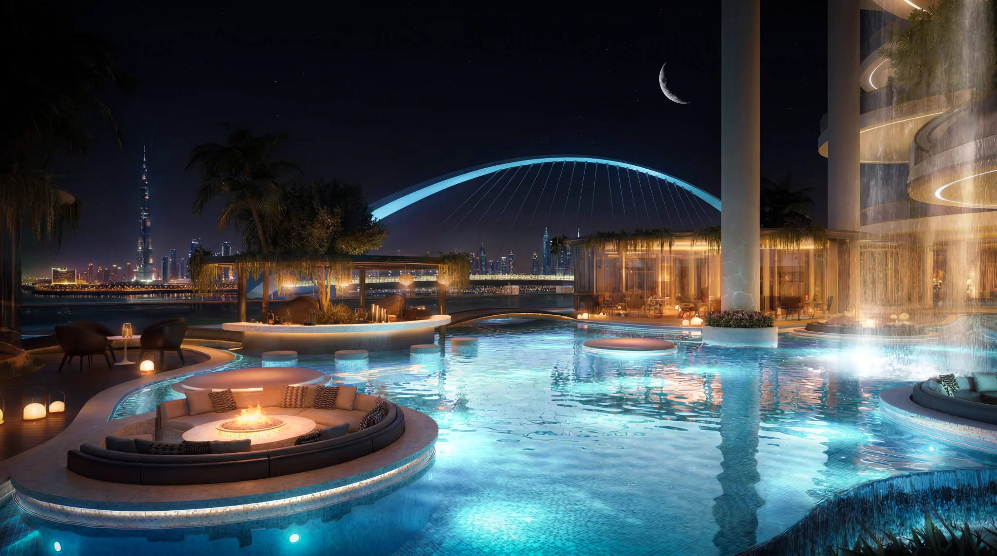 Exterior de Couture by Cavalli, proyecto de DAMAC en Al Safa: imagen 8 de 9