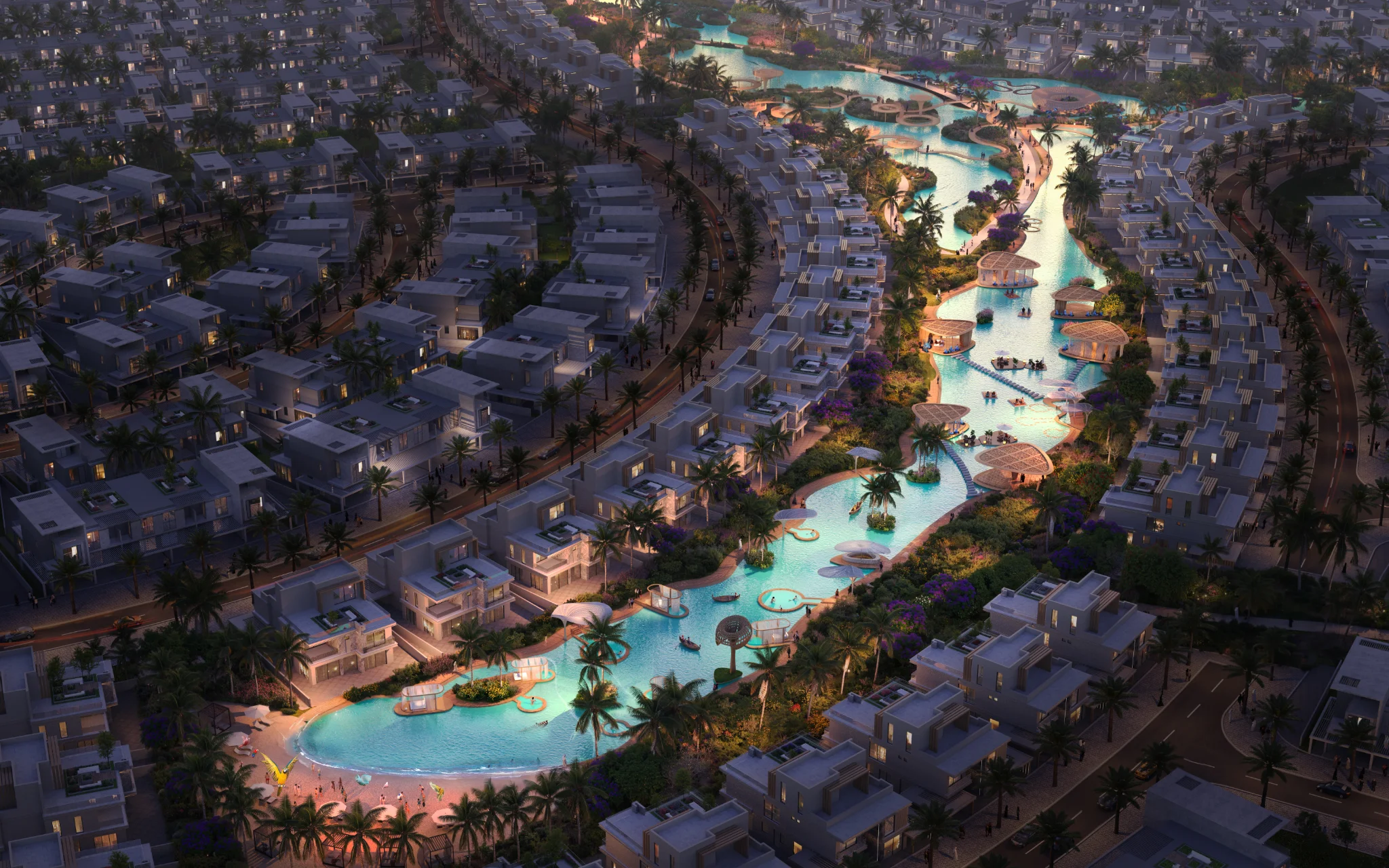 Exterior de DAMAC Islands 2, proyecto de DAMAC en Dubailand: imagen 6 de 20