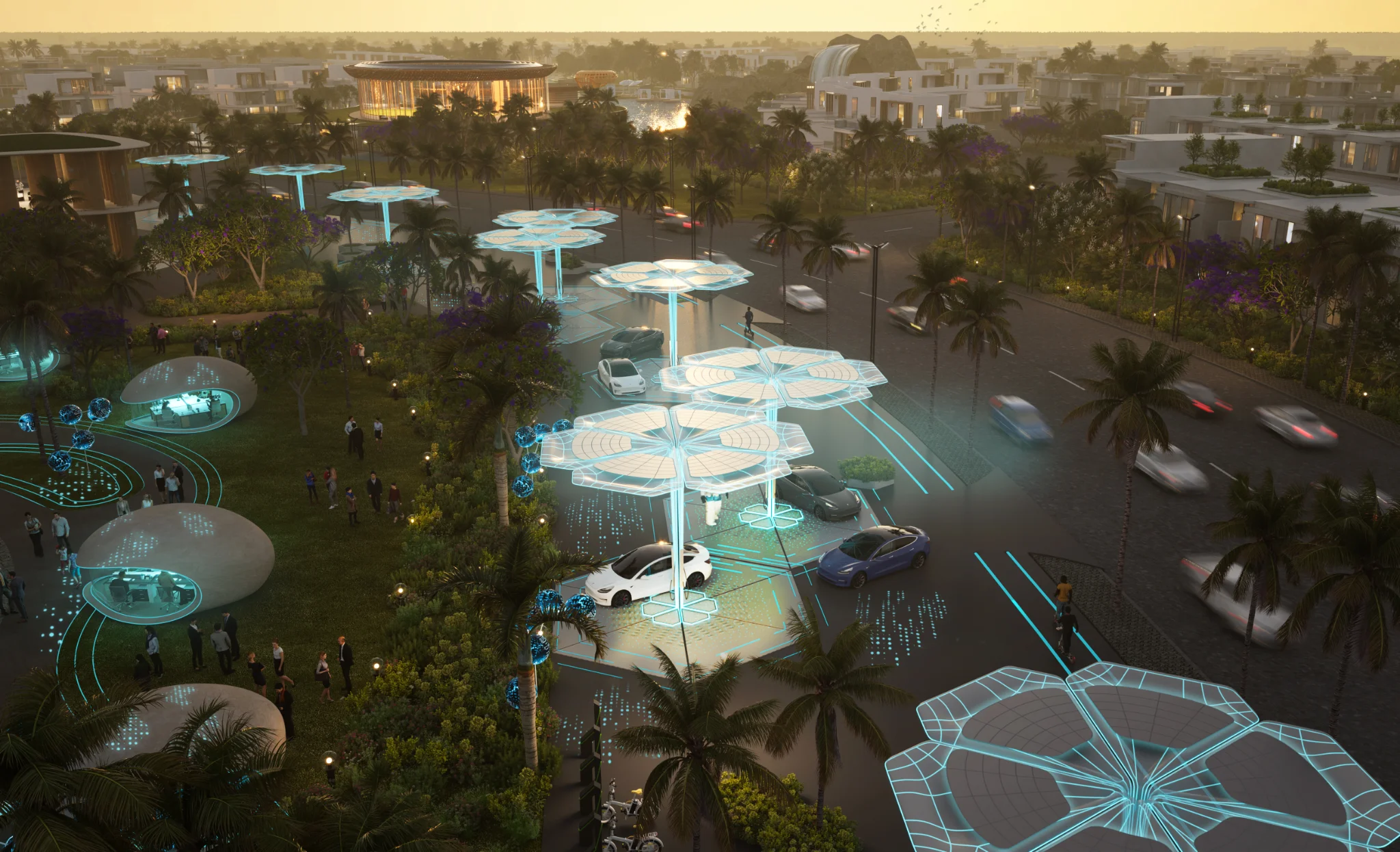 Exterior de DAMAC Islands 2, proyecto de DAMAC en Dubailand: imagen 8 de 20