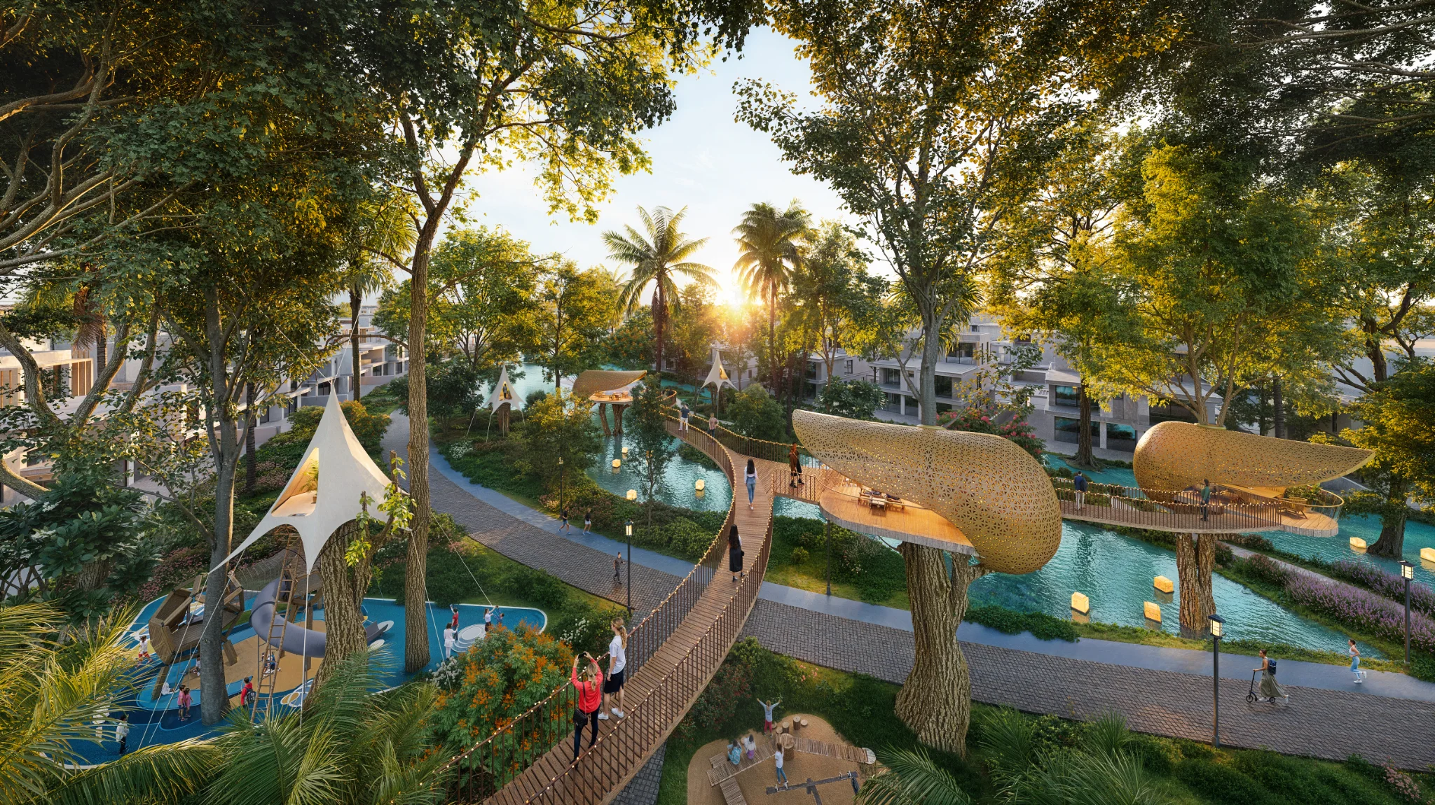 Exterior de DAMAC Islands 2, proyecto de DAMAC en Dubailand: imagen 12 de 20