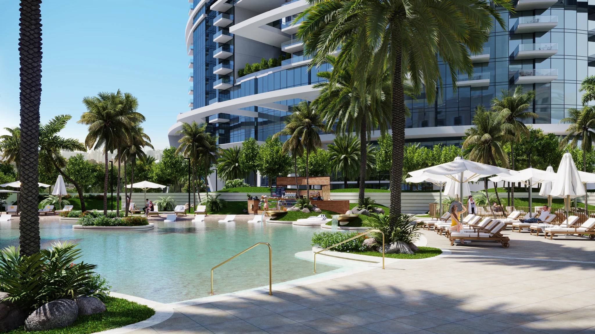 Exterior de Cavalli Tower, proyecto de DAMAC en Dubai Marina: imagen 3 de 12