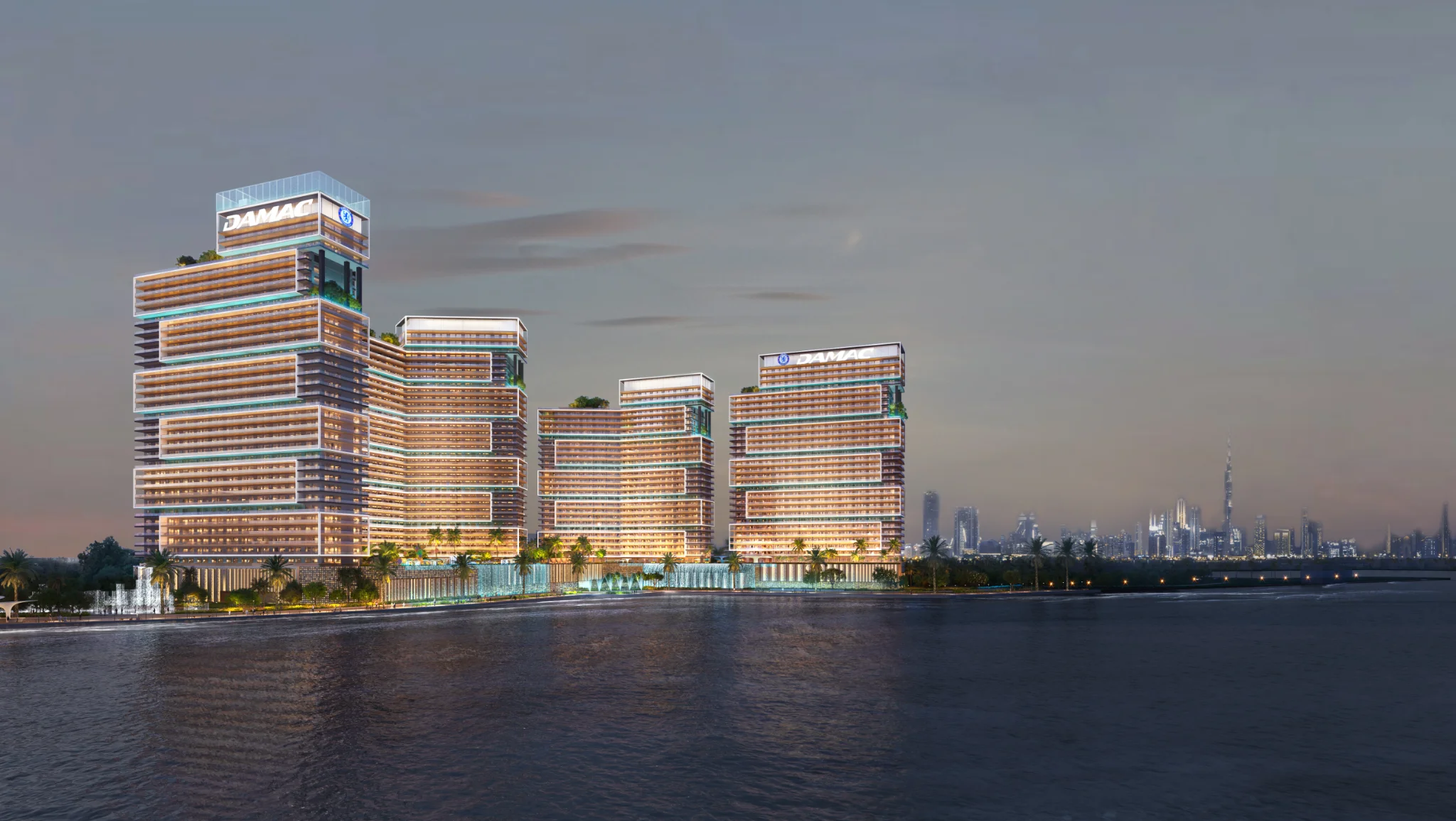 Exterior de Chelsea Residences By DAMAC, proyecto de DAMAC en Dubai Maritime City: imagen 13 de 14