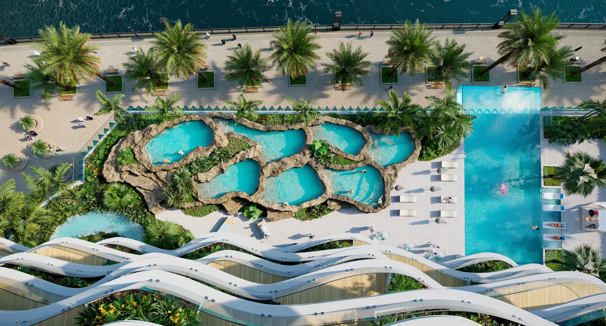 Exterior de CHICK Tower, proyecto de DAMAC en Business Bay: imagen 11 de 15