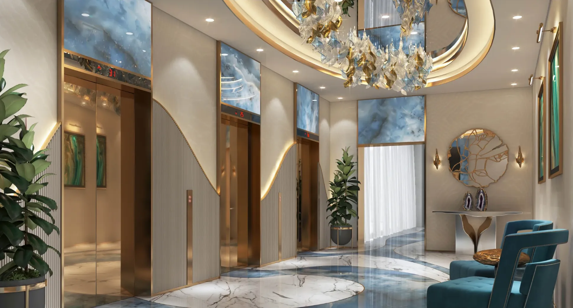 Exterior de CHICK Tower, proyecto de DAMAC en Business Bay: imagen 13 de 15