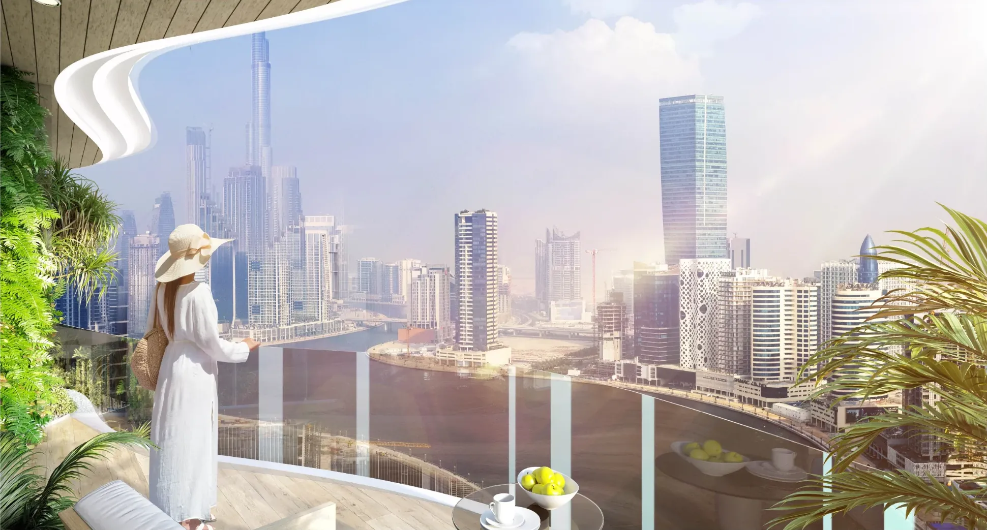 Exterior de CHICK Tower, proyecto de DAMAC en Business Bay: imagen 4 de 15