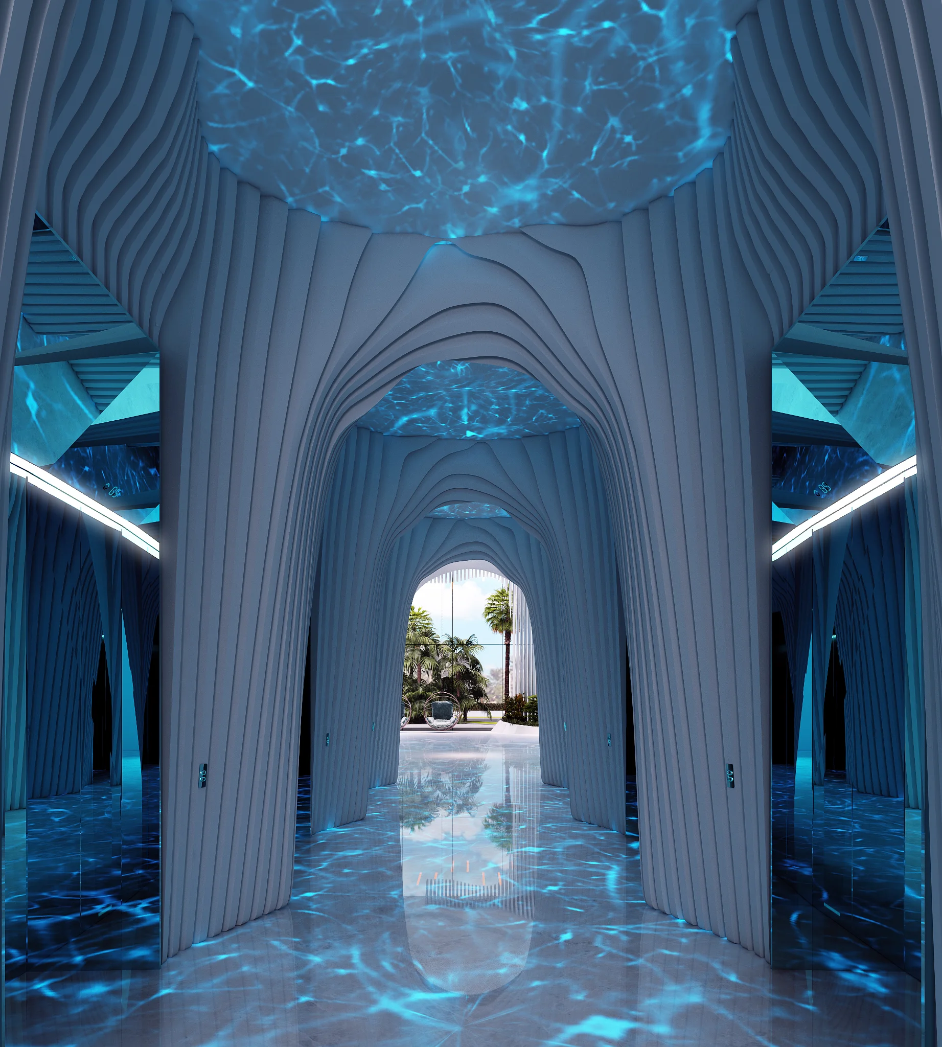 Exterior de DAMAC Casa, proyecto de DAMAC en Al Sufouh: imagen 19 de 19