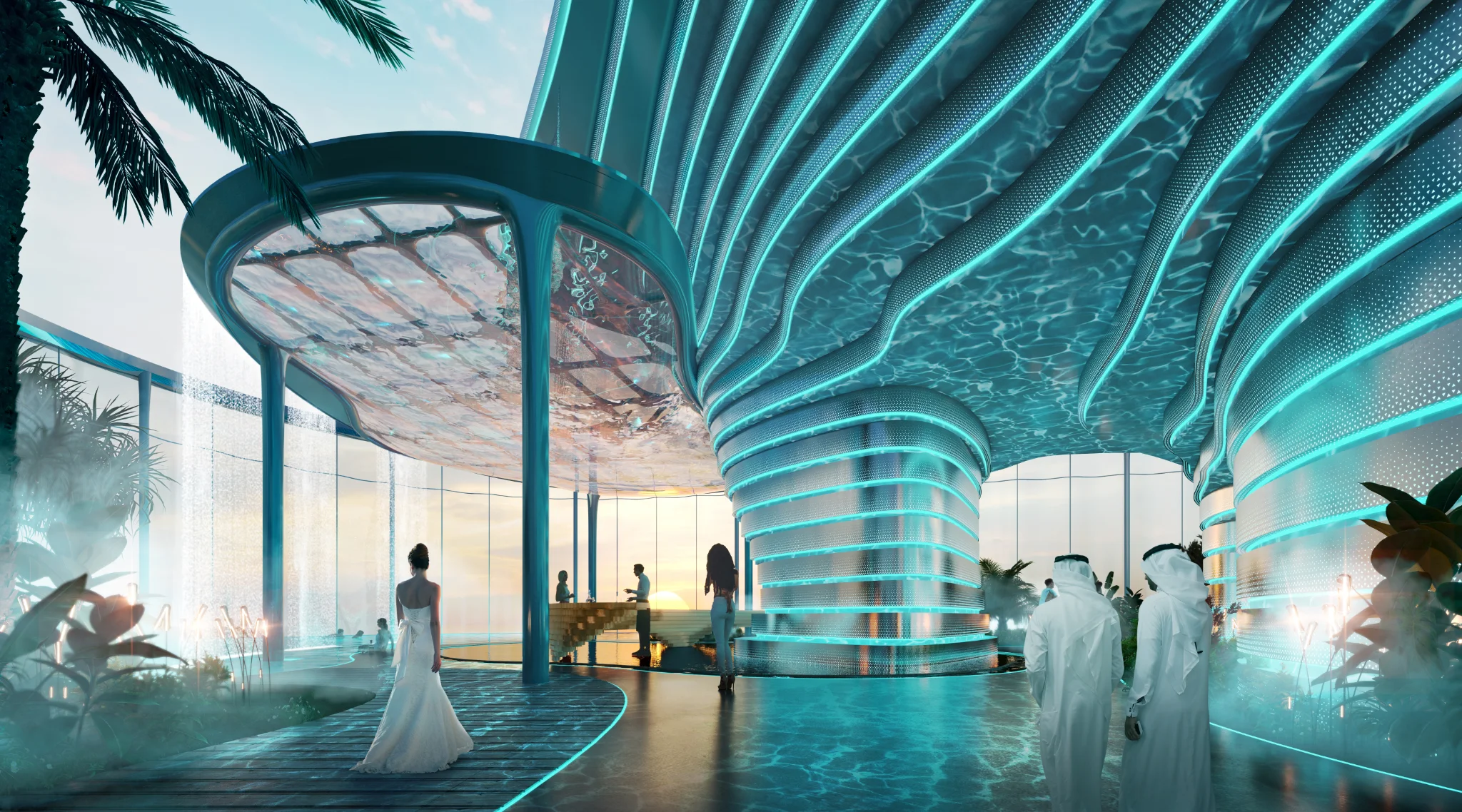 Exterior de DAMAC Casa, proyecto de DAMAC en Al Sufouh: imagen 2 de 19