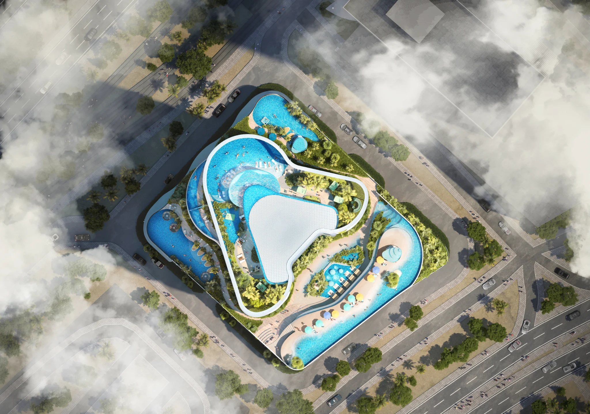 Exterior de DAMAC Casa, proyecto de DAMAC en Al Sufouh: imagen 11 de 19