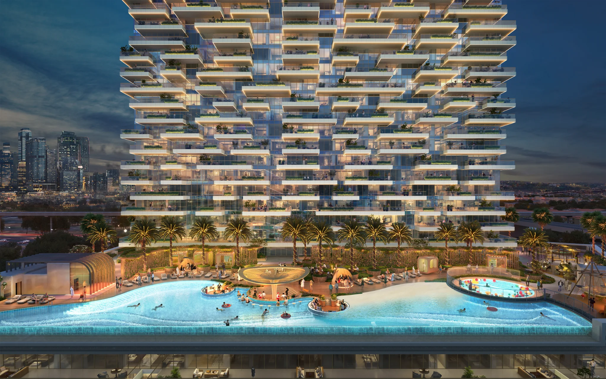 Exterior de Safa Gate, proyecto de DAMAC en Al Wasl: imagen 10 de 21