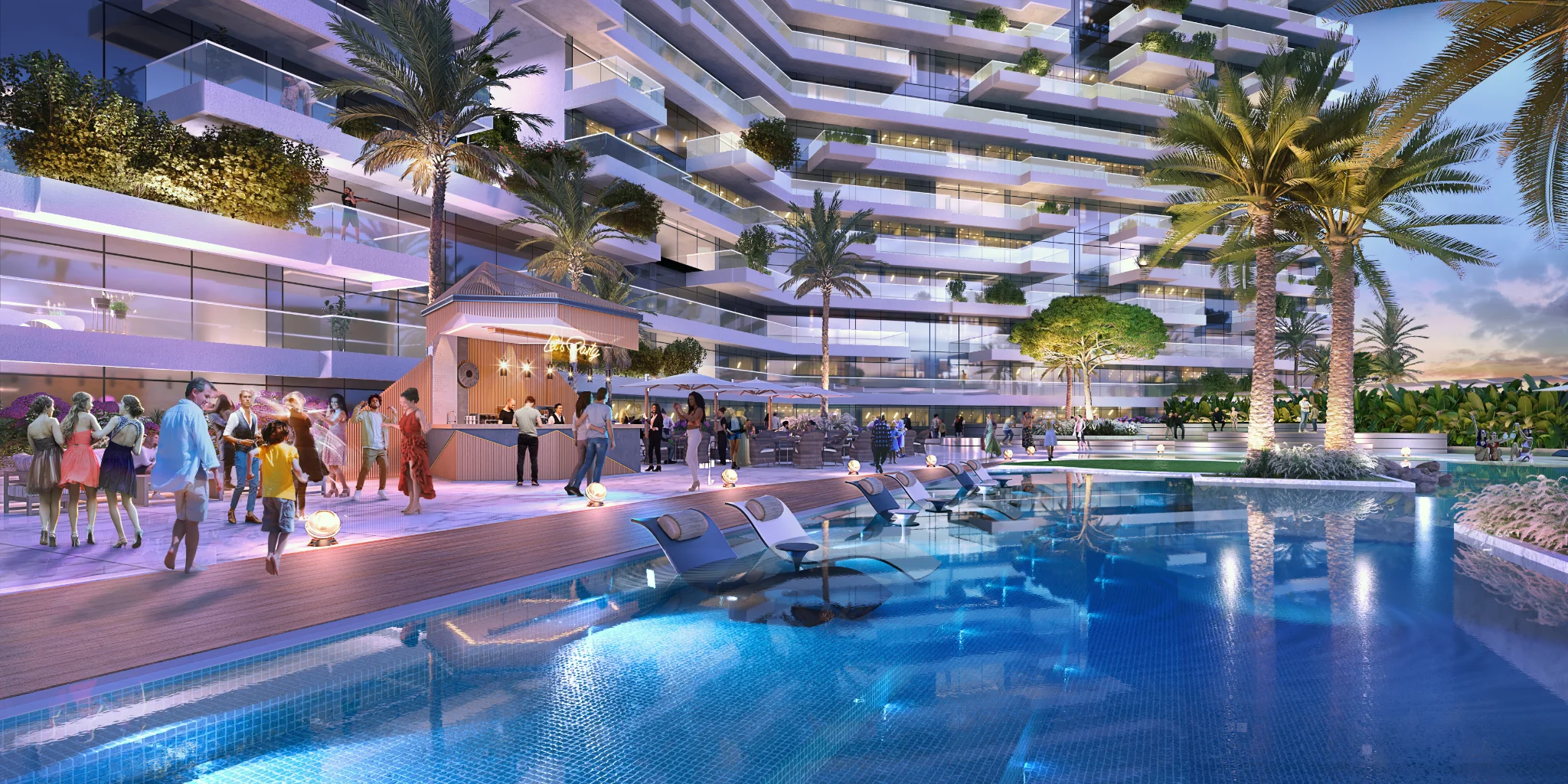 Exterior de Golf Greens, proyecto de DAMAC en Damac Hills: imagen 5 de 12