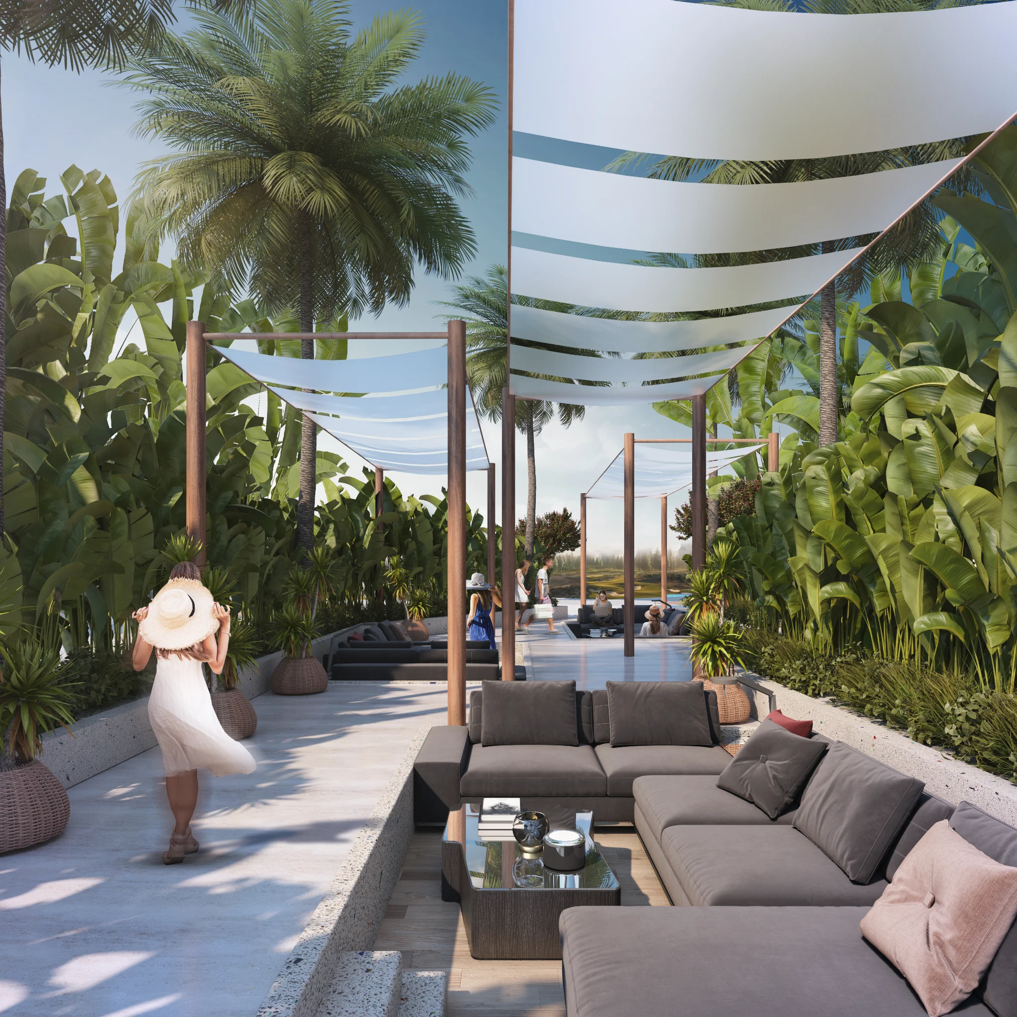 Exterior de Golf Greens, proyecto de DAMAC en Damac Hills: imagen 6 de 12