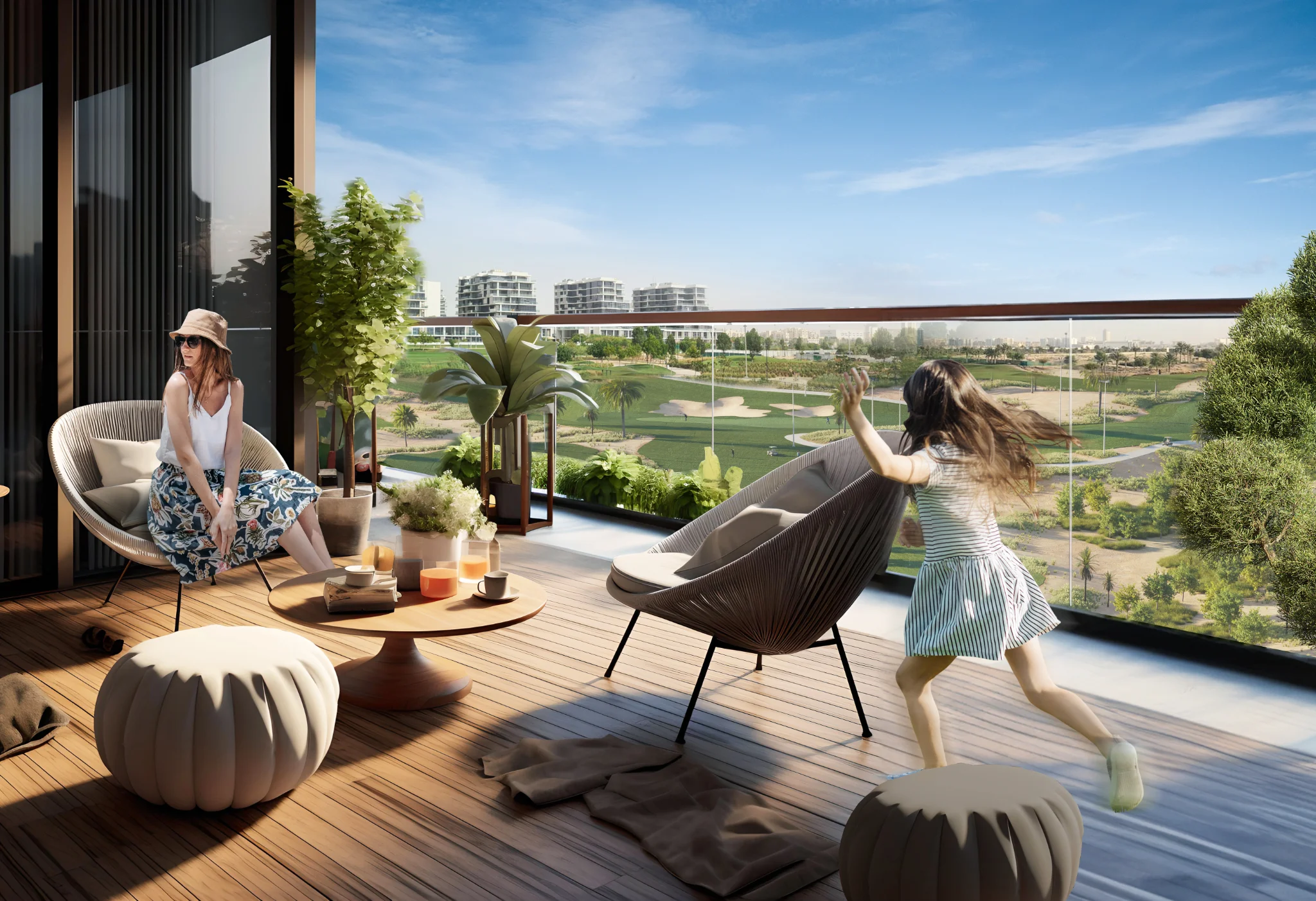 Exterior de Golf Greens, proyecto de DAMAC en Damac Hills: imagen 10 de 12