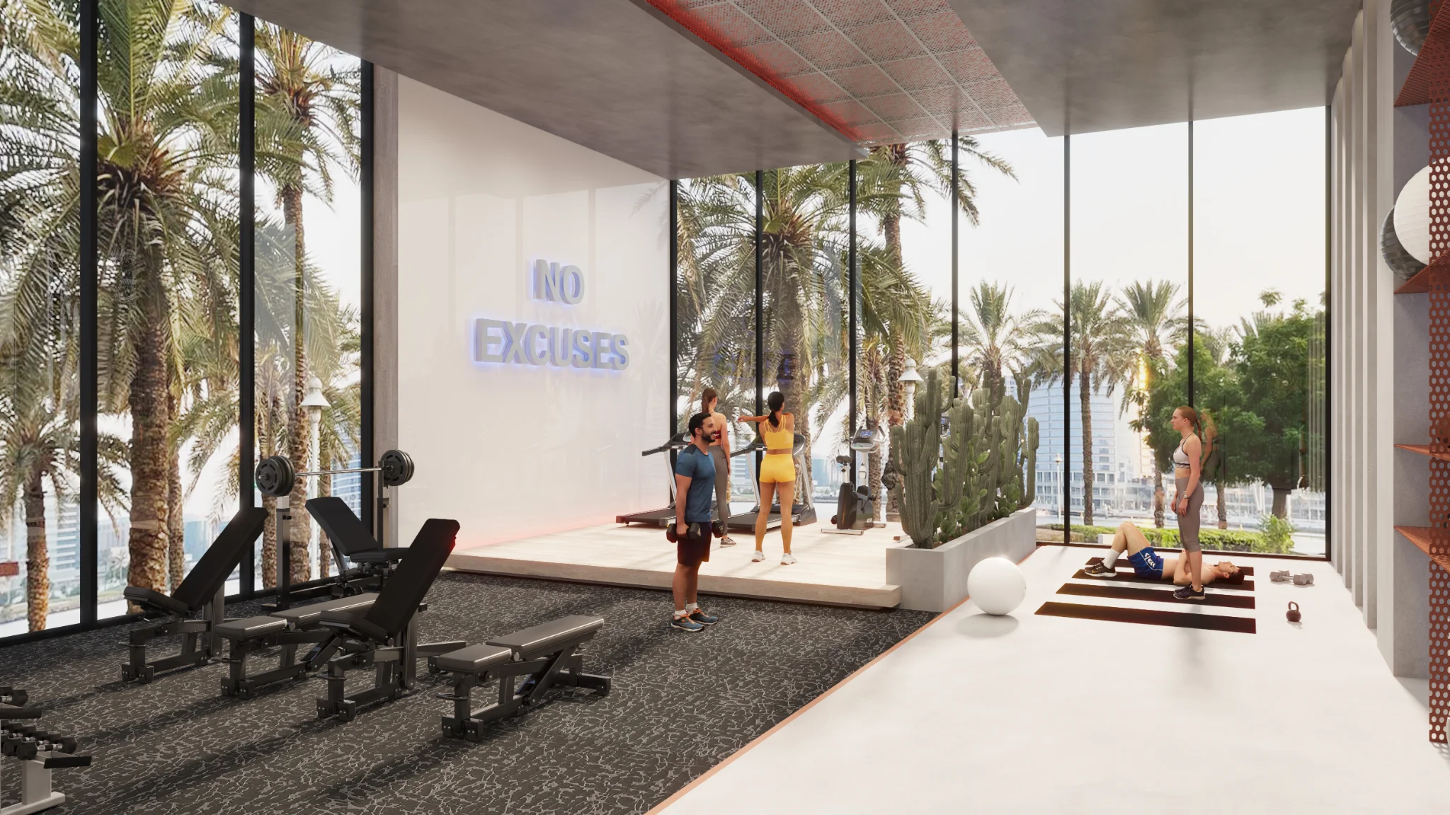 Exterior de Ocean Pearl by SD, proyecto de Samana en Dubai Islands: imagen 24 de 25