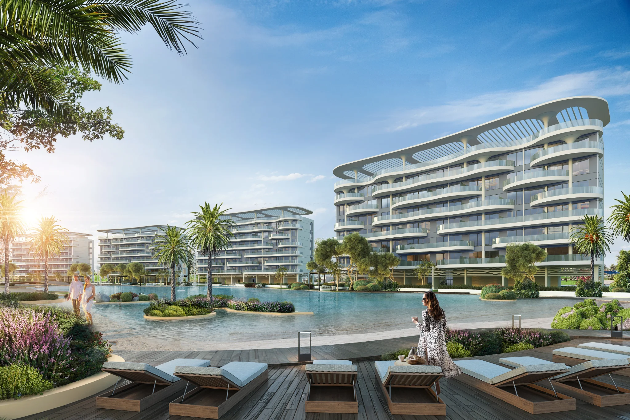 Exterior de DAMAC Lagoon Views, proyecto de DAMAC en Dubailand: imagen 6 de 10