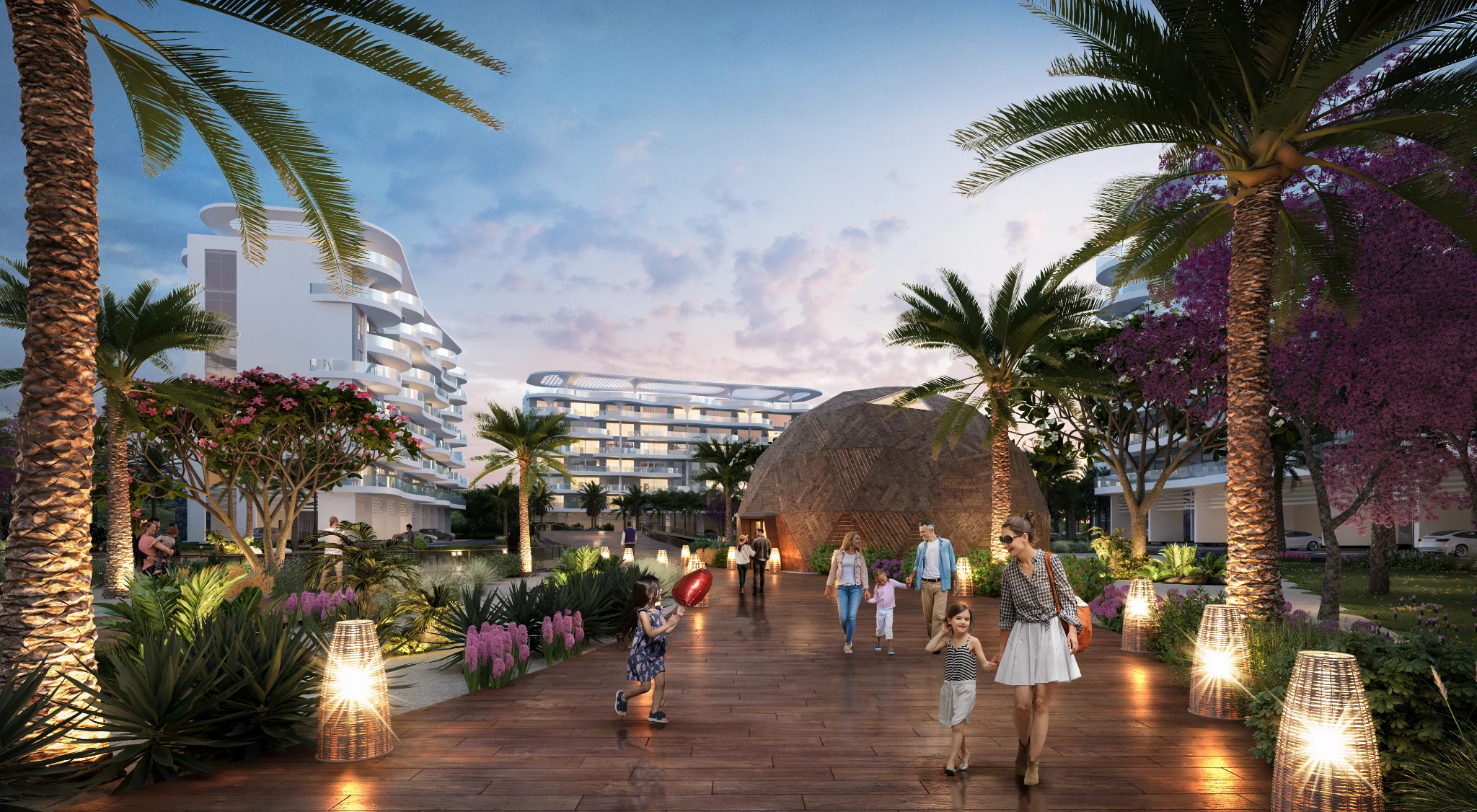 Exterior de DAMAC Lagoon Views, proyecto de DAMAC en Dubailand: imagen 9 de 10