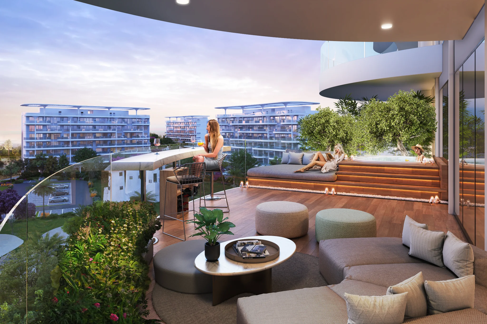 Exterior de DAMAC Lagoon Views, proyecto de DAMAC en Dubailand: imagen 10 de 10