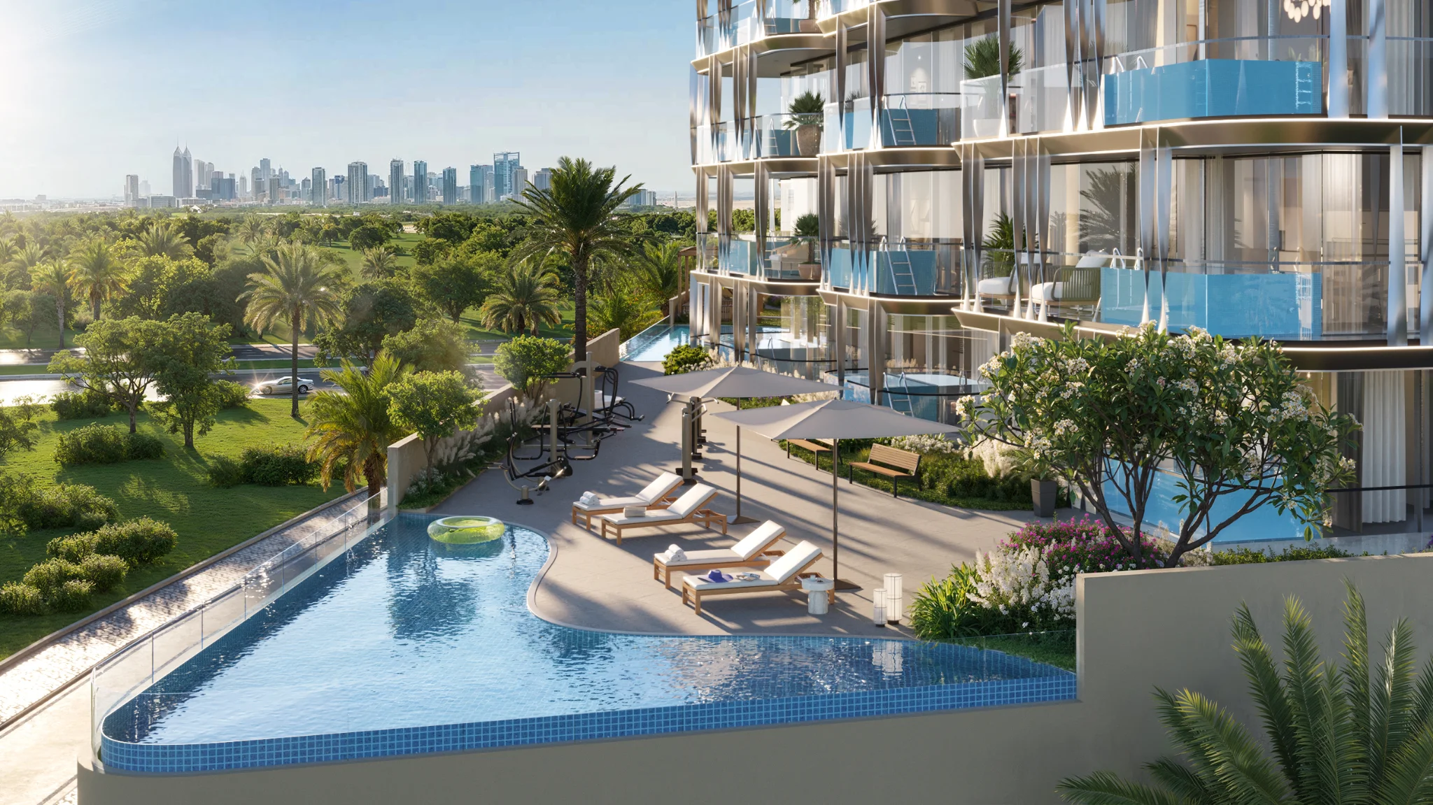 Exterior de Ocean Bay by SD, proyecto de Samana en Dubai Islands: imagen 4 de 18