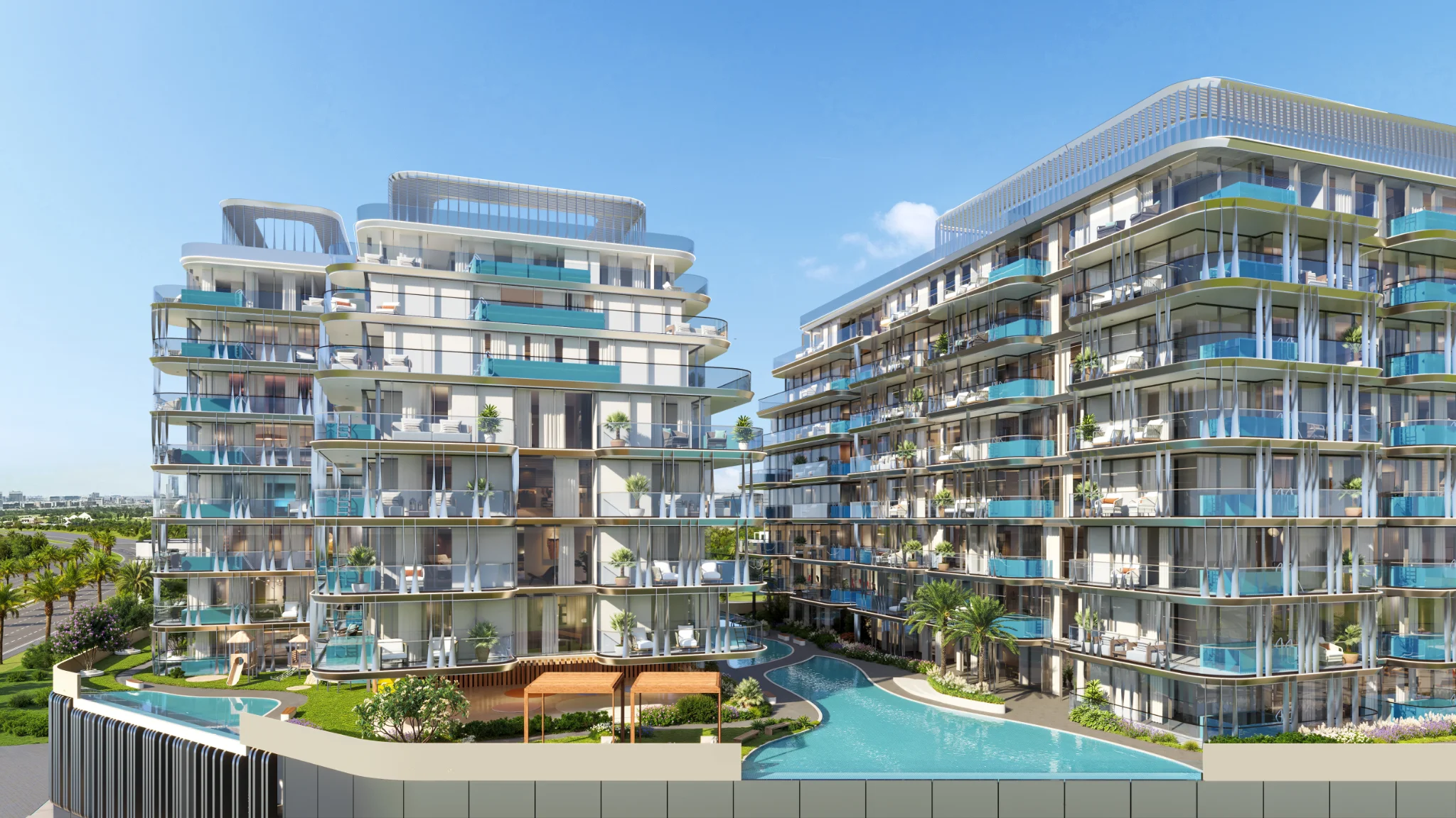 Exterior de Ocean Bay by SD, proyecto de Samana en Dubai Islands: imagen 6 de 18