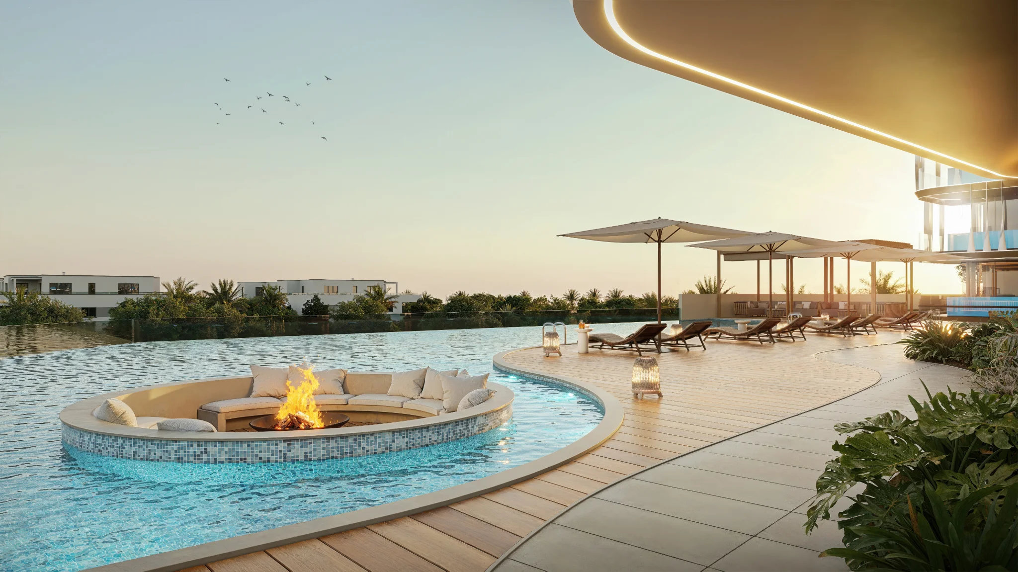 Exterior de Ocean Bay by SD, proyecto de Samana en Dubai Islands: imagen 17 de 18