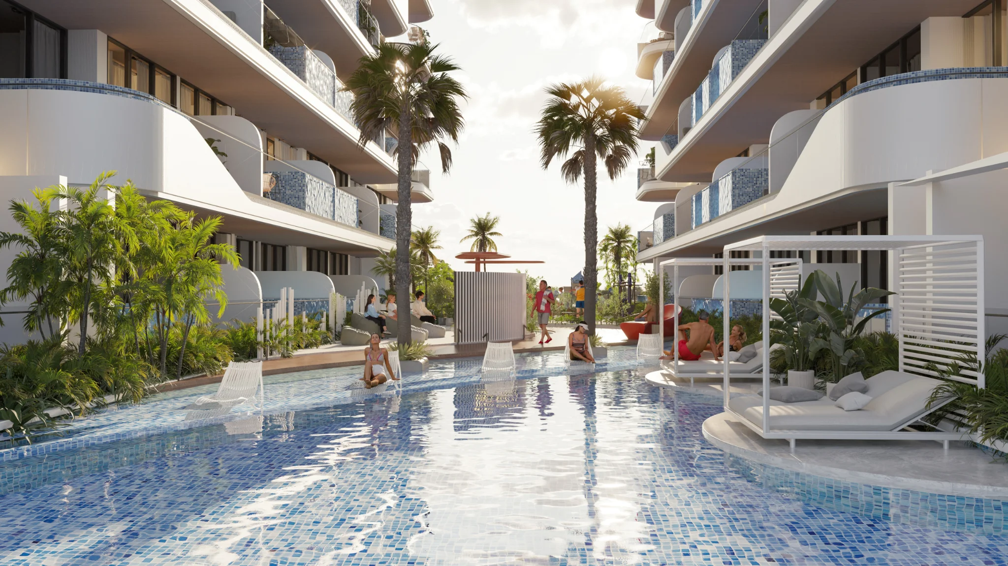 Exterior de Ocean Pearl 2 by SD, proyecto de Samana en Dubai Islands: imagen 2 de 25