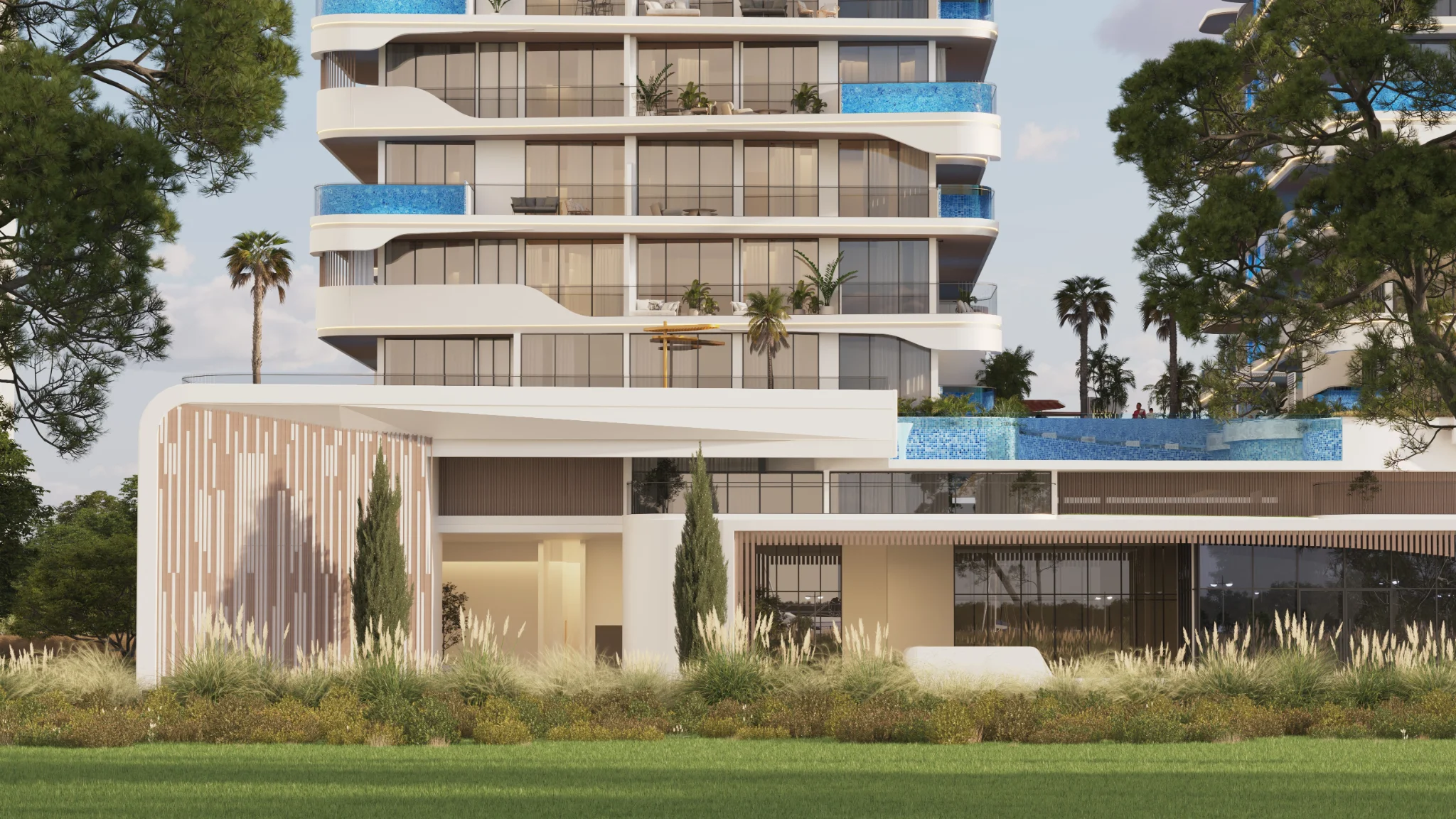 Exterior de Ocean Pearl by SD, proyecto de Samana en Dubai Islands: imagen 13 de 25