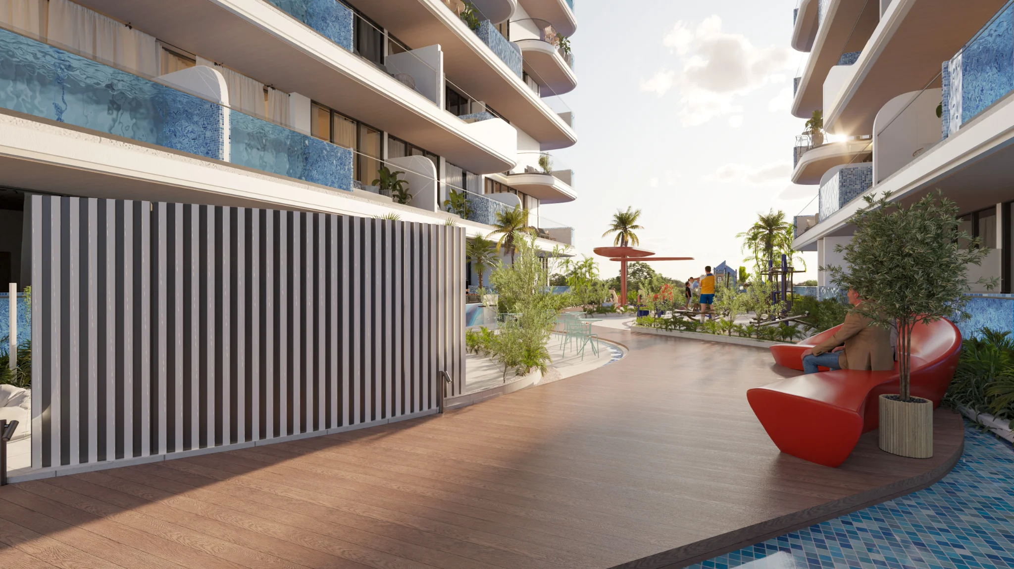 Exterior de Ocean Pearl by SD, proyecto de Samana en Dubai Islands: imagen 14 de 25