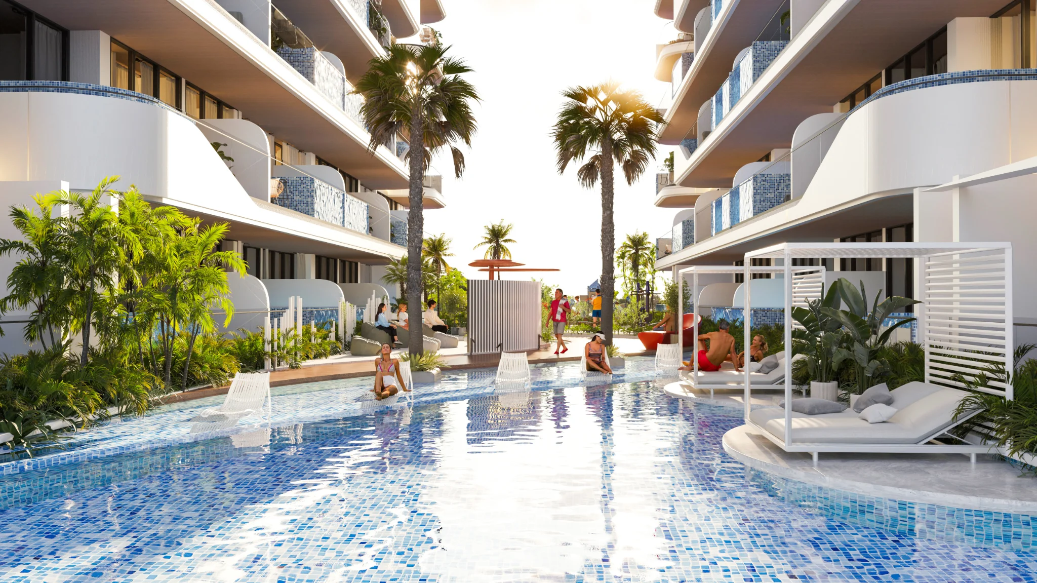 Exterior de Ocean Pearl by SD, proyecto de Samana en Dubai Islands: imagen 15 de 25