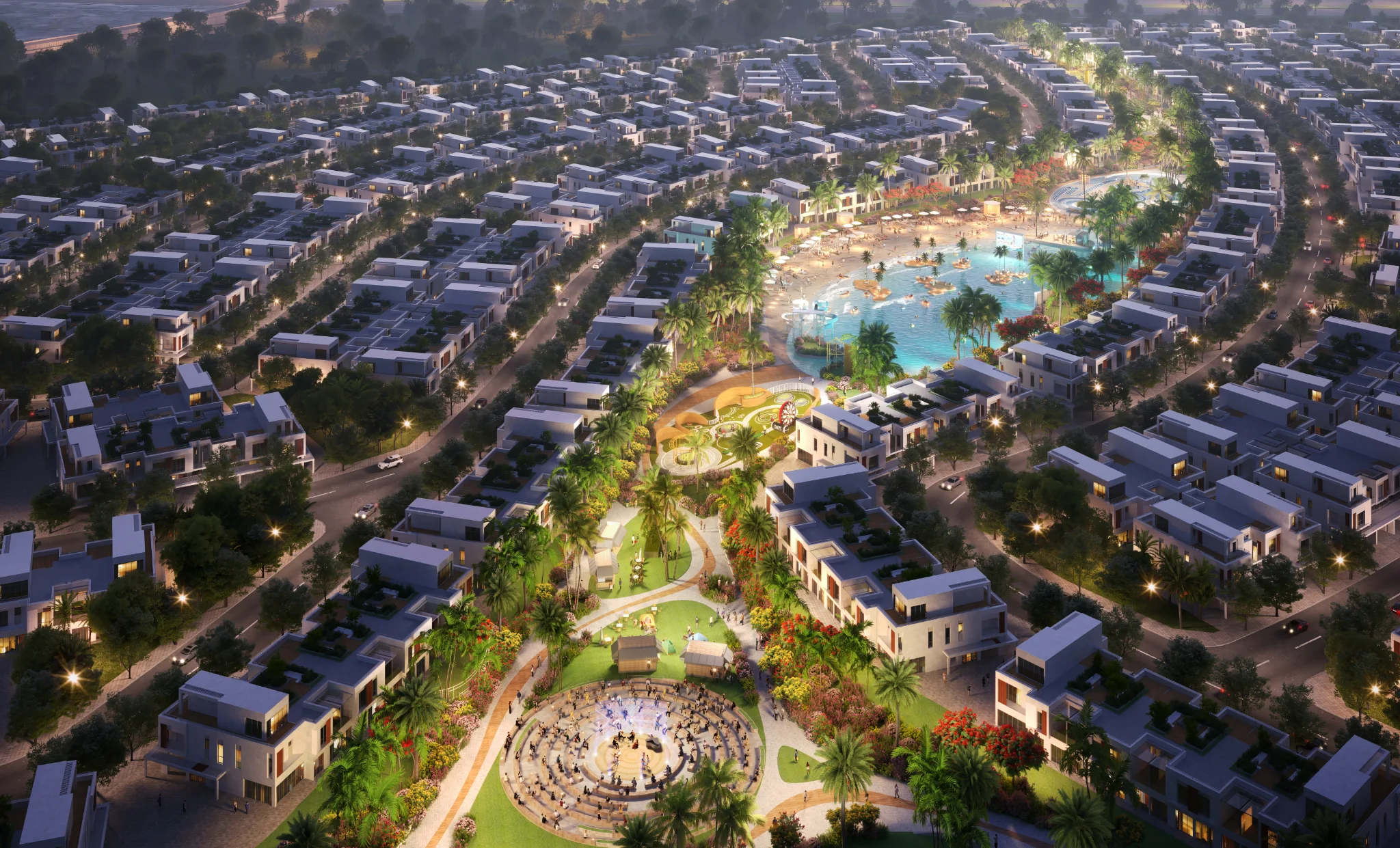 Exterior de Riverside Views - Azure 2, proyecto de DAMAC en Dubailand: imagen 2 de 16