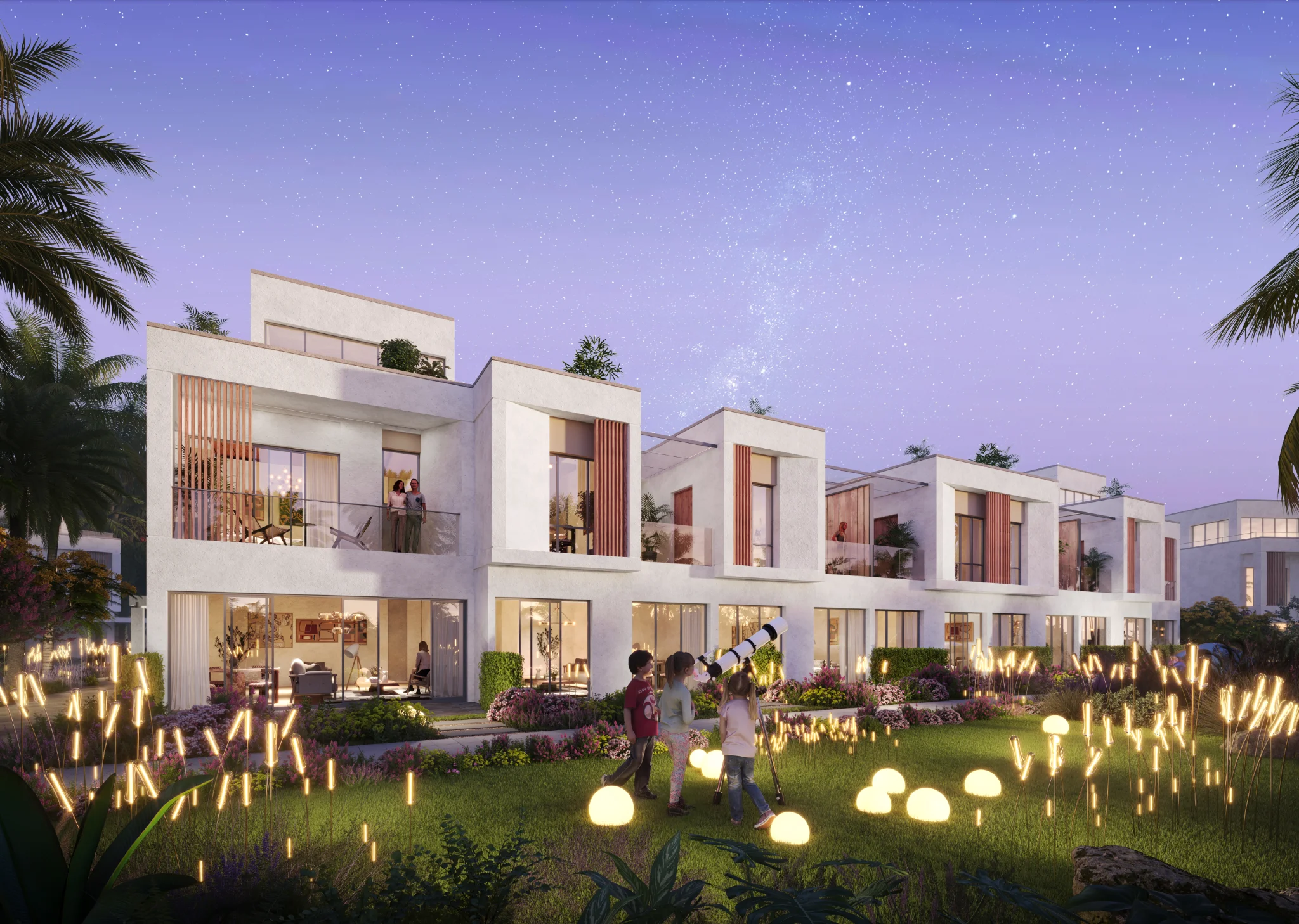 Exterior de Riverside Views - Azure 2, proyecto de DAMAC en Dubailand: imagen 13 de 16