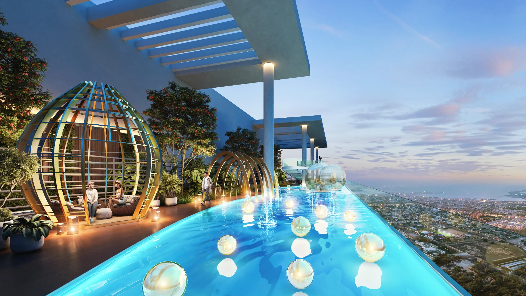 Exterior de Safa Gate, proyecto de DAMAC en Al Wasl: imagen 11 de 21