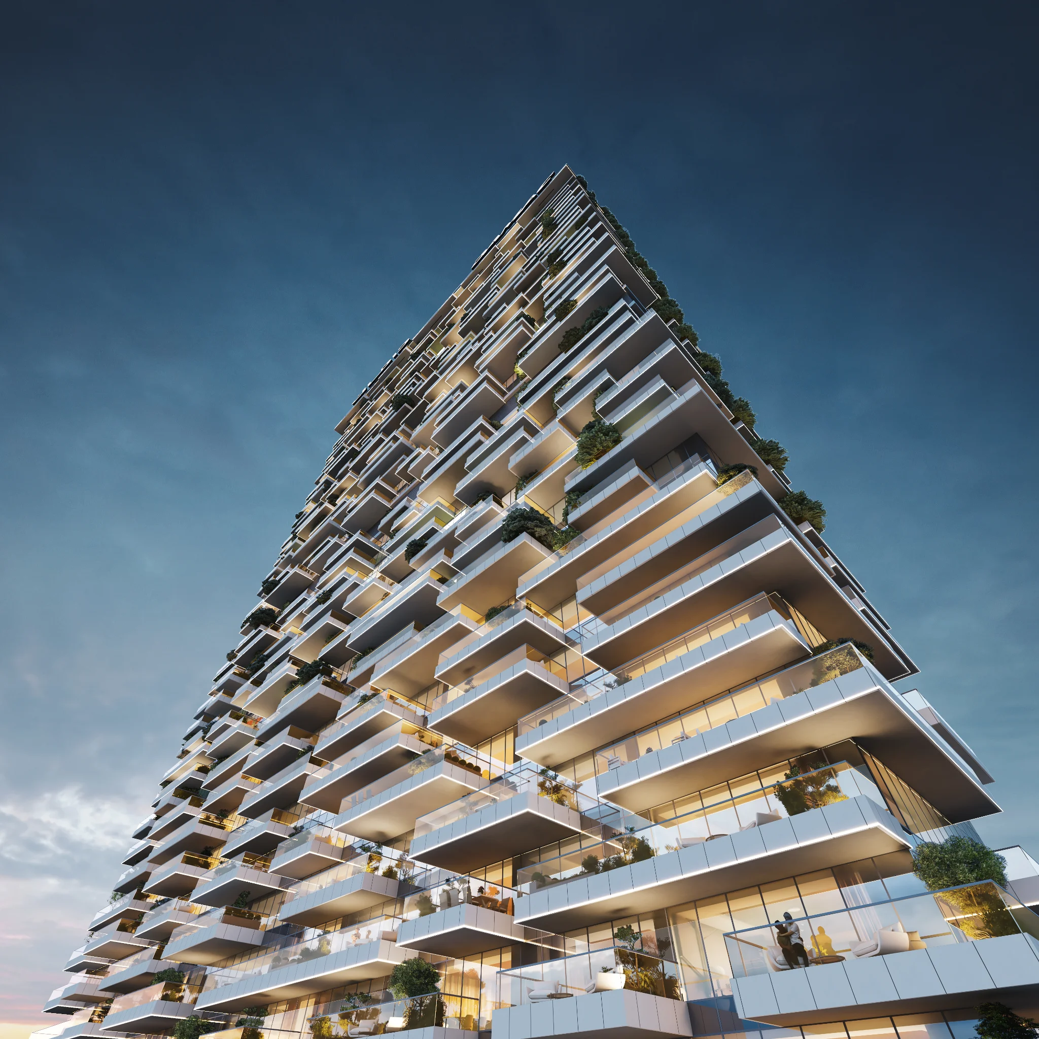 Exterior de Safa Gate, proyecto de DAMAC en Al Wasl: imagen 13 de 21
