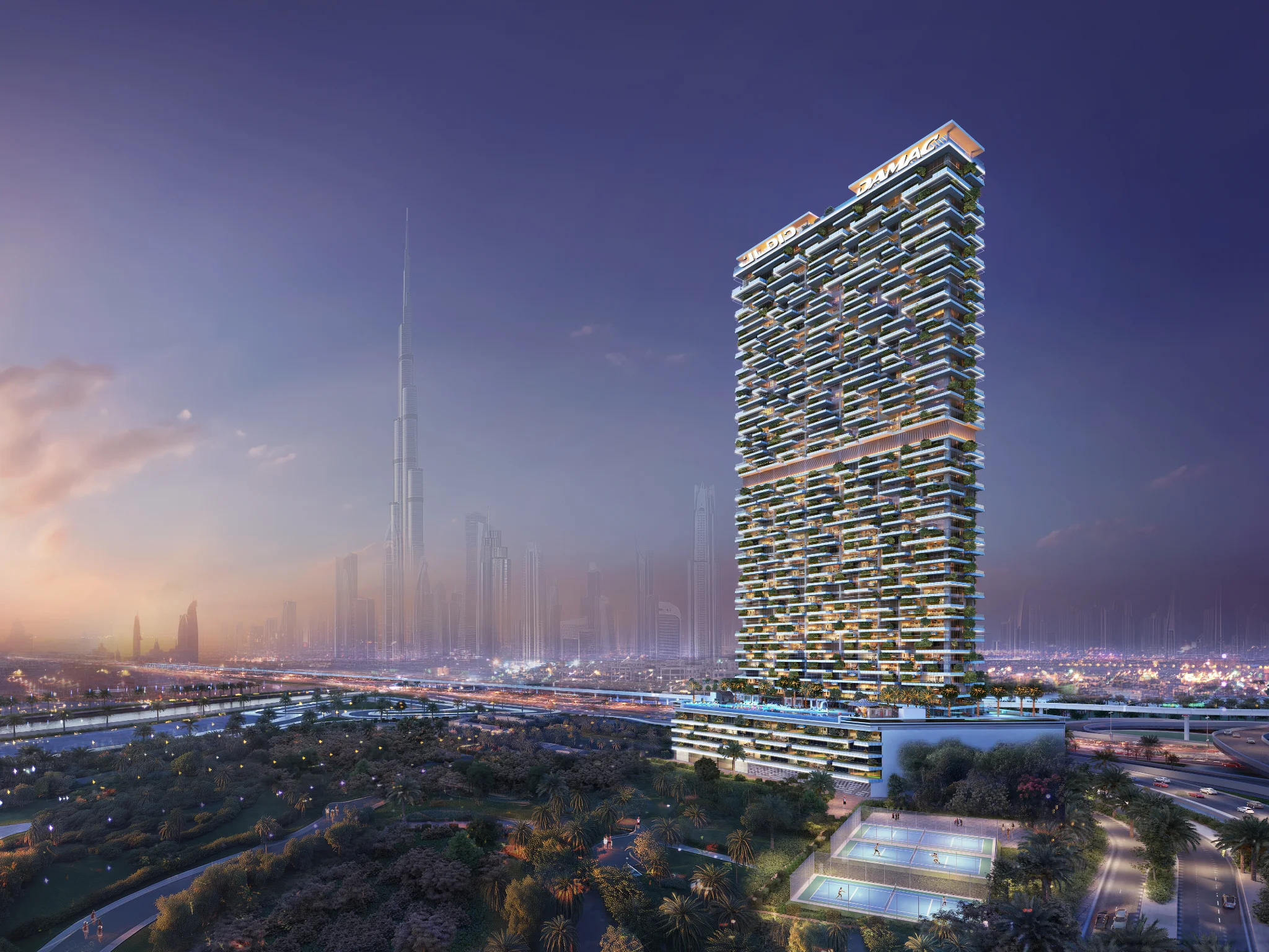 Exterior de Safa Gate, proyecto de DAMAC en Al Wasl: imagen 14 de 21