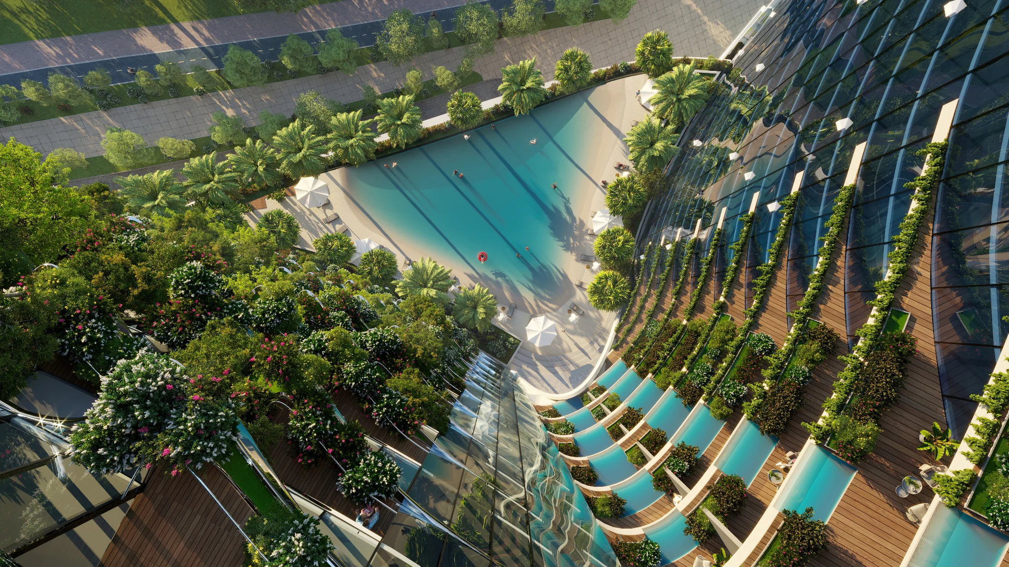 Exterior de Safa One, proyecto de DAMAC en Business Bay: imagen 3 de 14