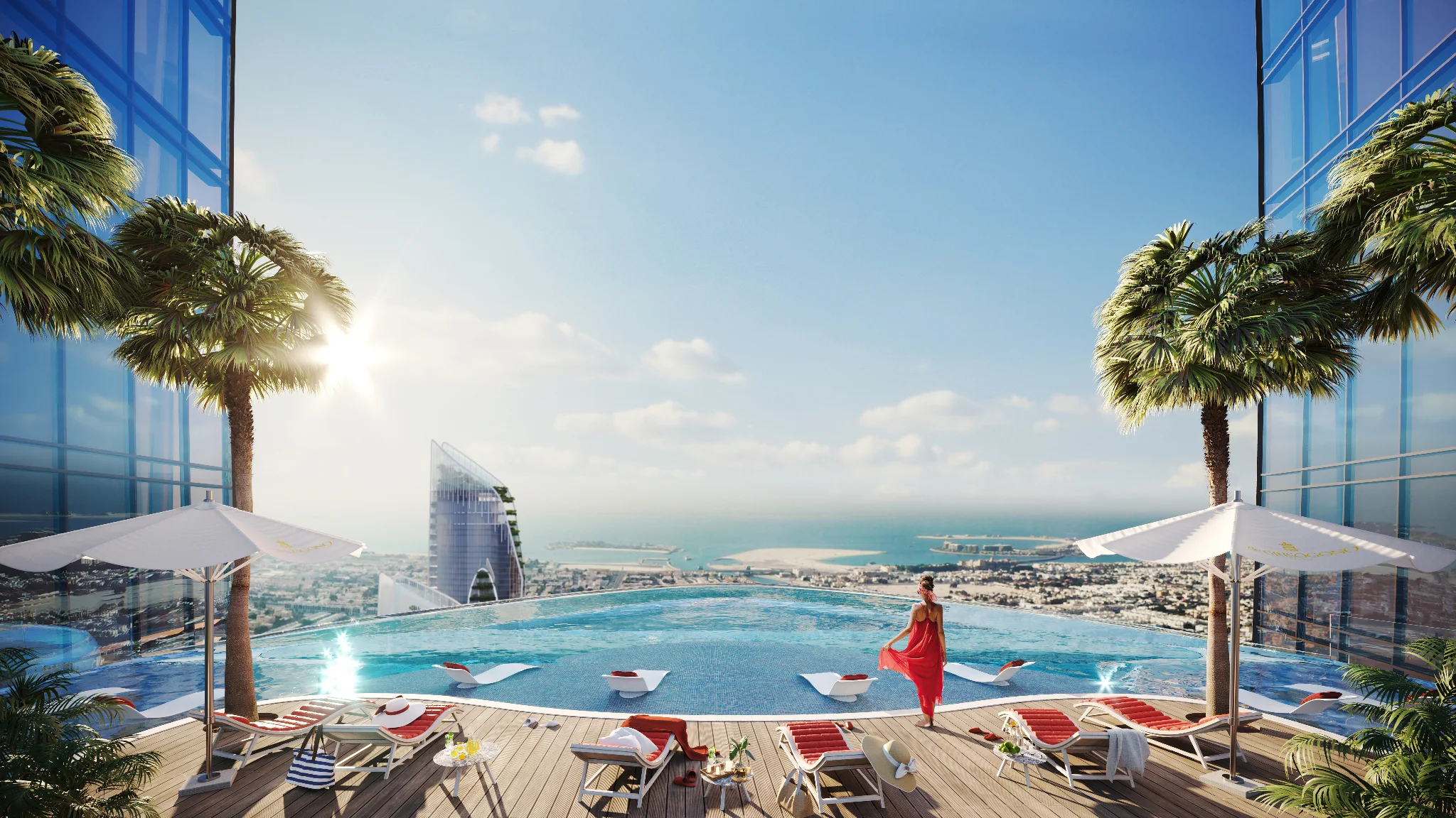 Exterior de Safa Two, proyecto de DAMAC en Business Bay: imagen 7 de 12