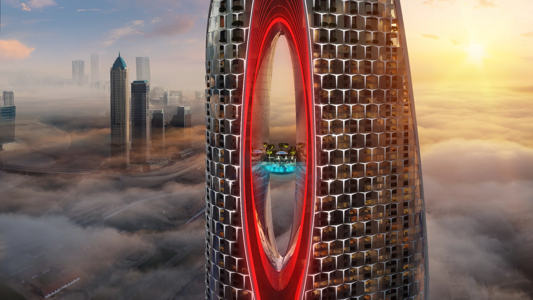 Exterior de Safa Two, proyecto de DAMAC en Business Bay: imagen 12 de 12