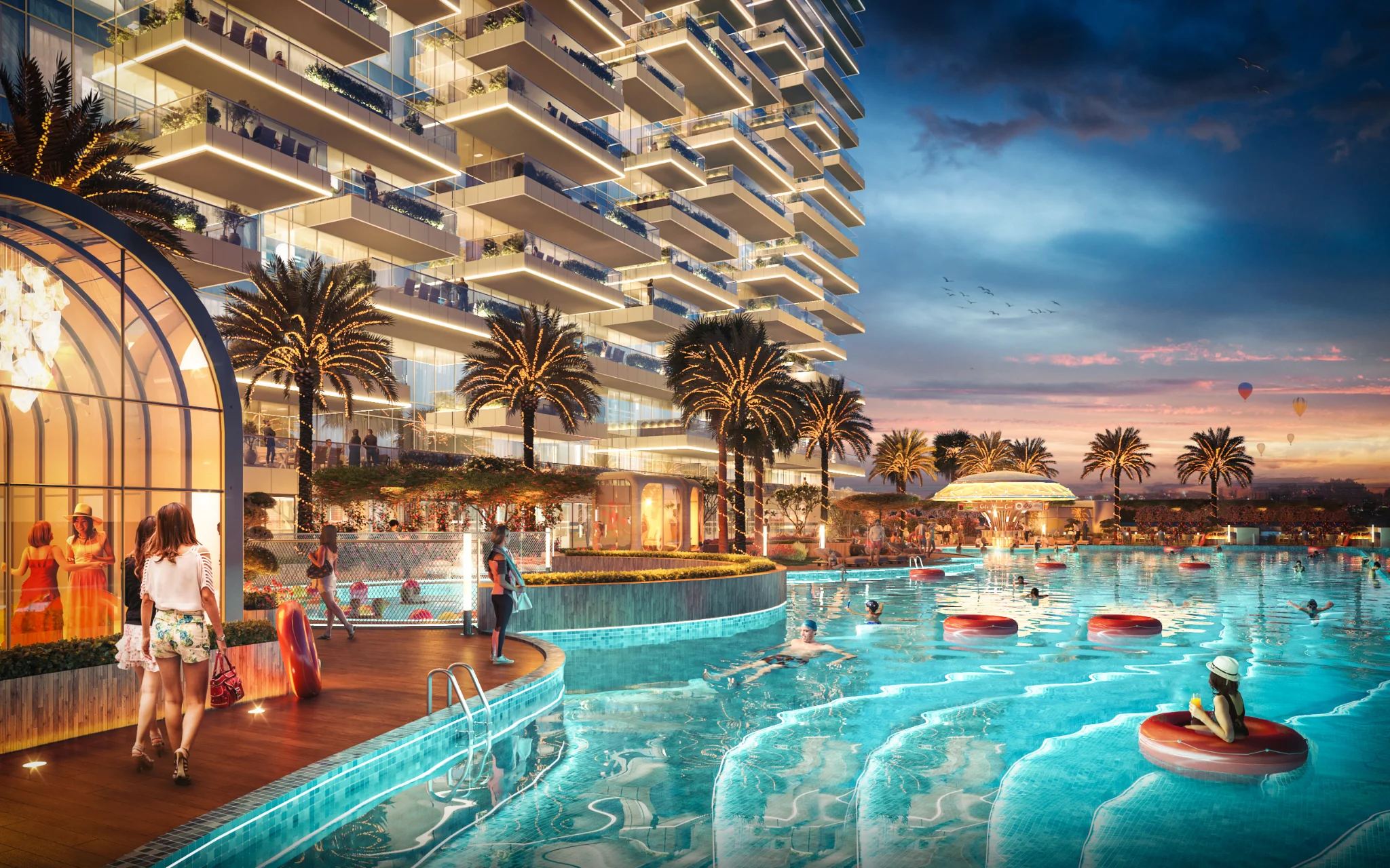 Exterior de Safa Gate, proyecto de DAMAC en Al Wasl: imagen 19 de 21
