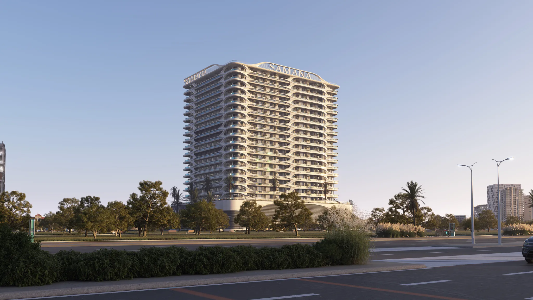 Exterior de SAMANA Boulevard Heights, proyecto de Samana en Dubailand: imagen 5 de 22