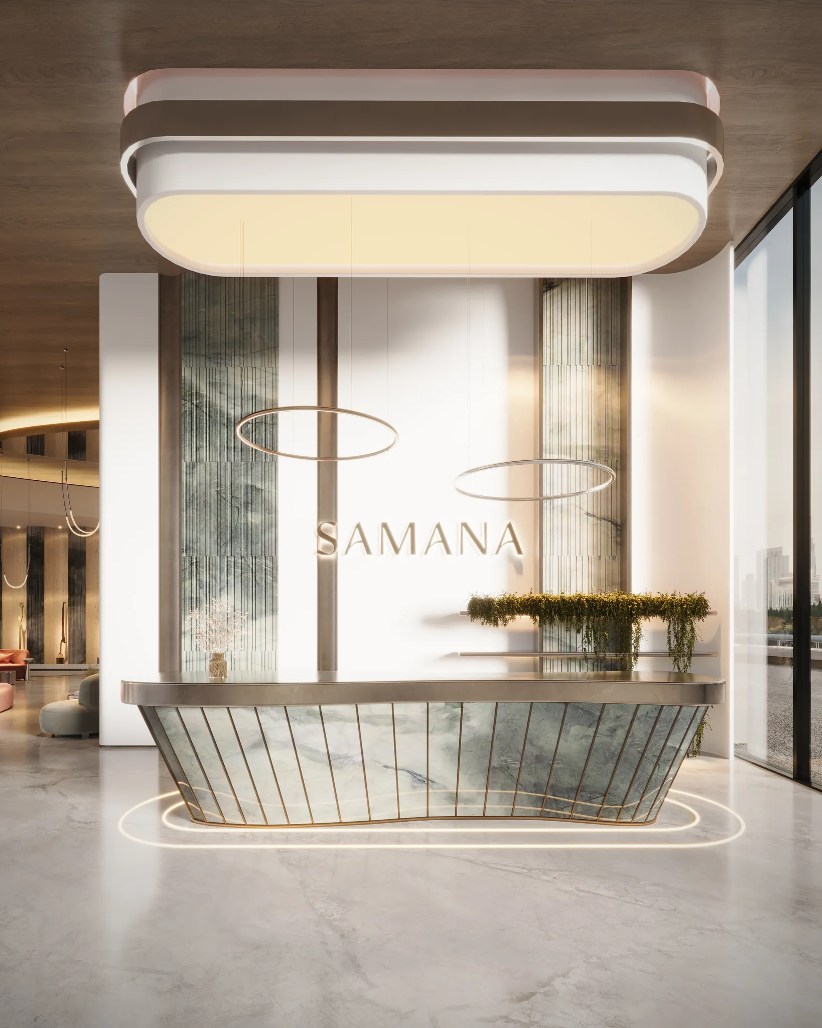 Exterior de SAMANA Boulevard Heights, proyecto de Samana en Dubailand: imagen 14 de 22