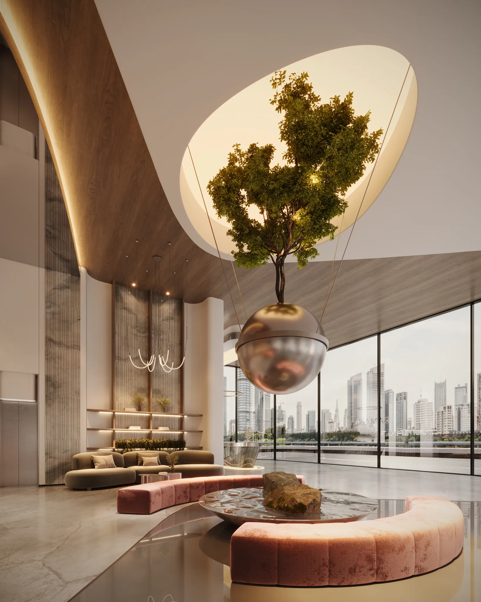 Exterior de SAMANA Boulevard Heights, proyecto de Samana en Dubailand: imagen 17 de 22