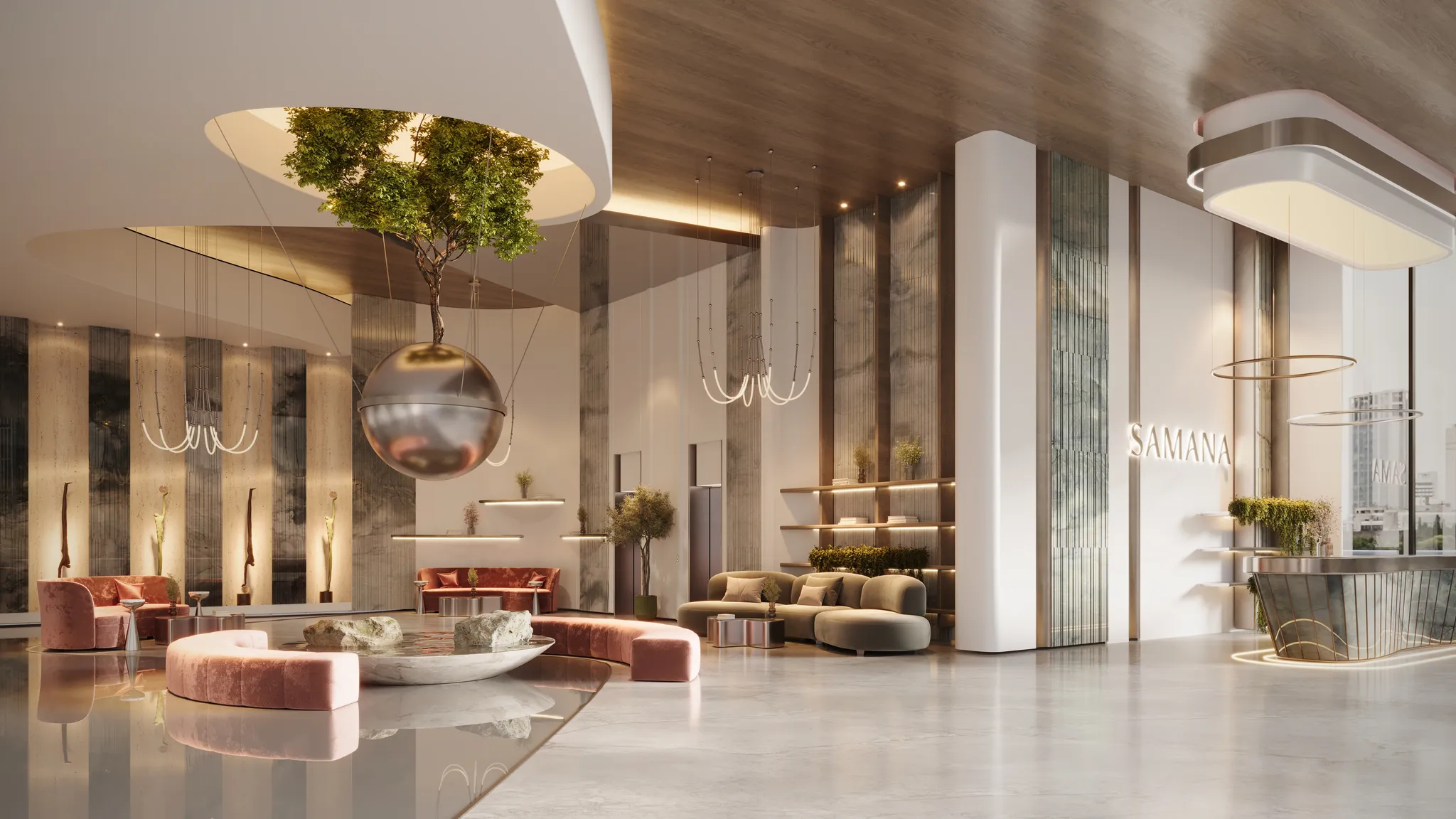 Exterior de SAMANA Boulevard Heights, proyecto de Samana en Dubailand: imagen 18 de 22