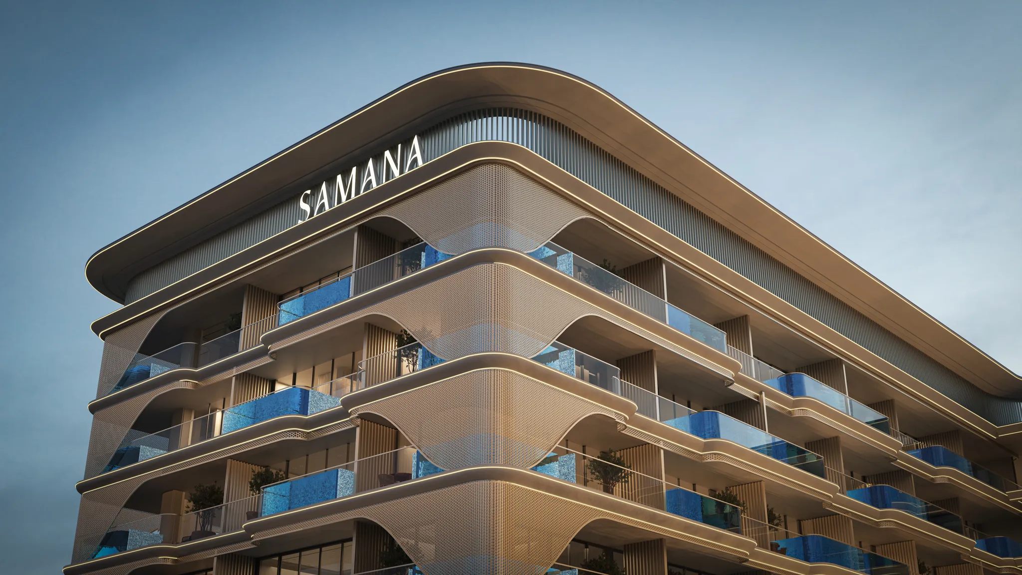Exterior de SAMANA Imperial Garden, proyecto de Samana en Arjan: imagen 2 de 12