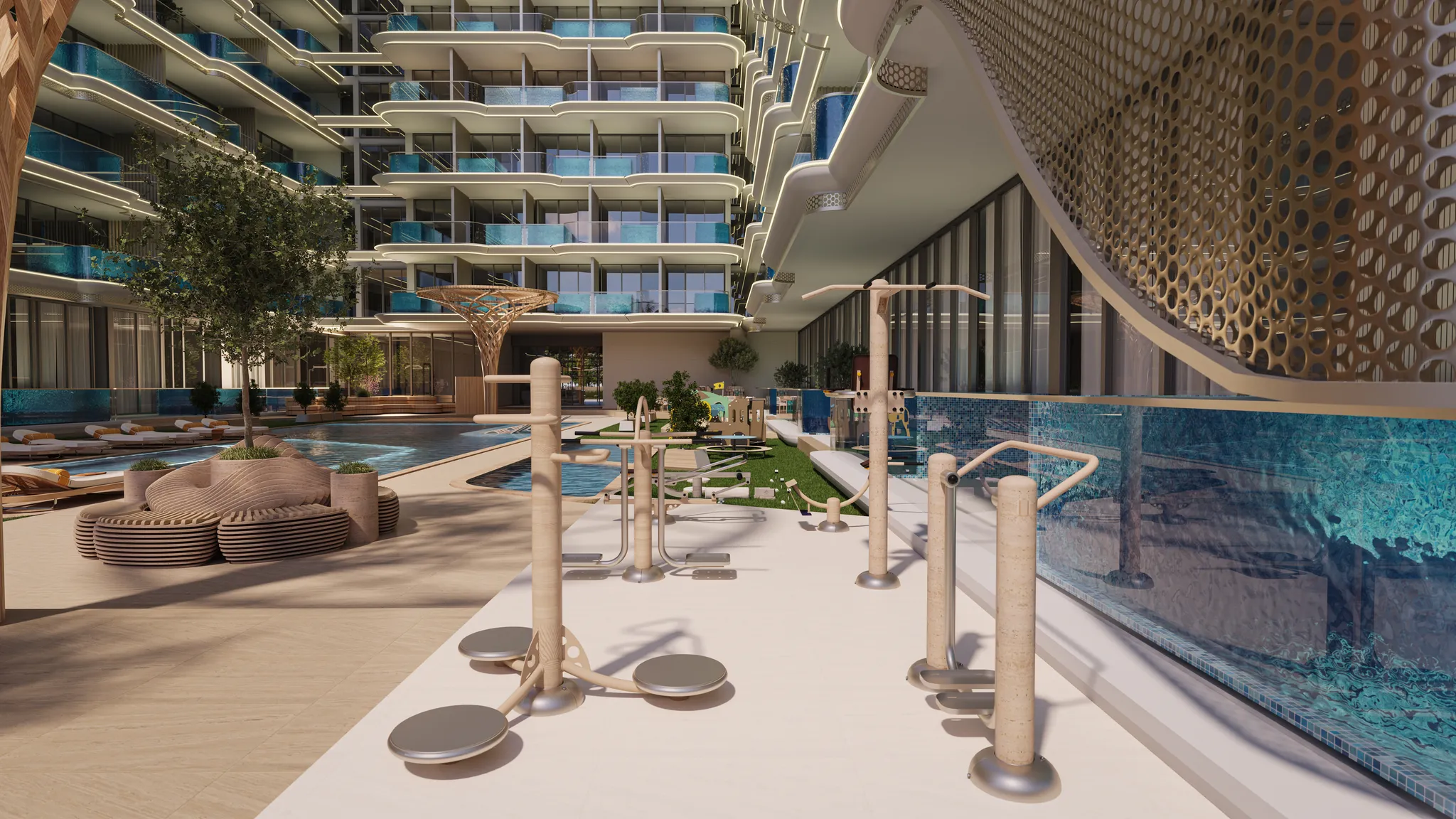 Exterior de SAMANA Imperial Garden, proyecto de Samana en Arjan: imagen 9 de 12