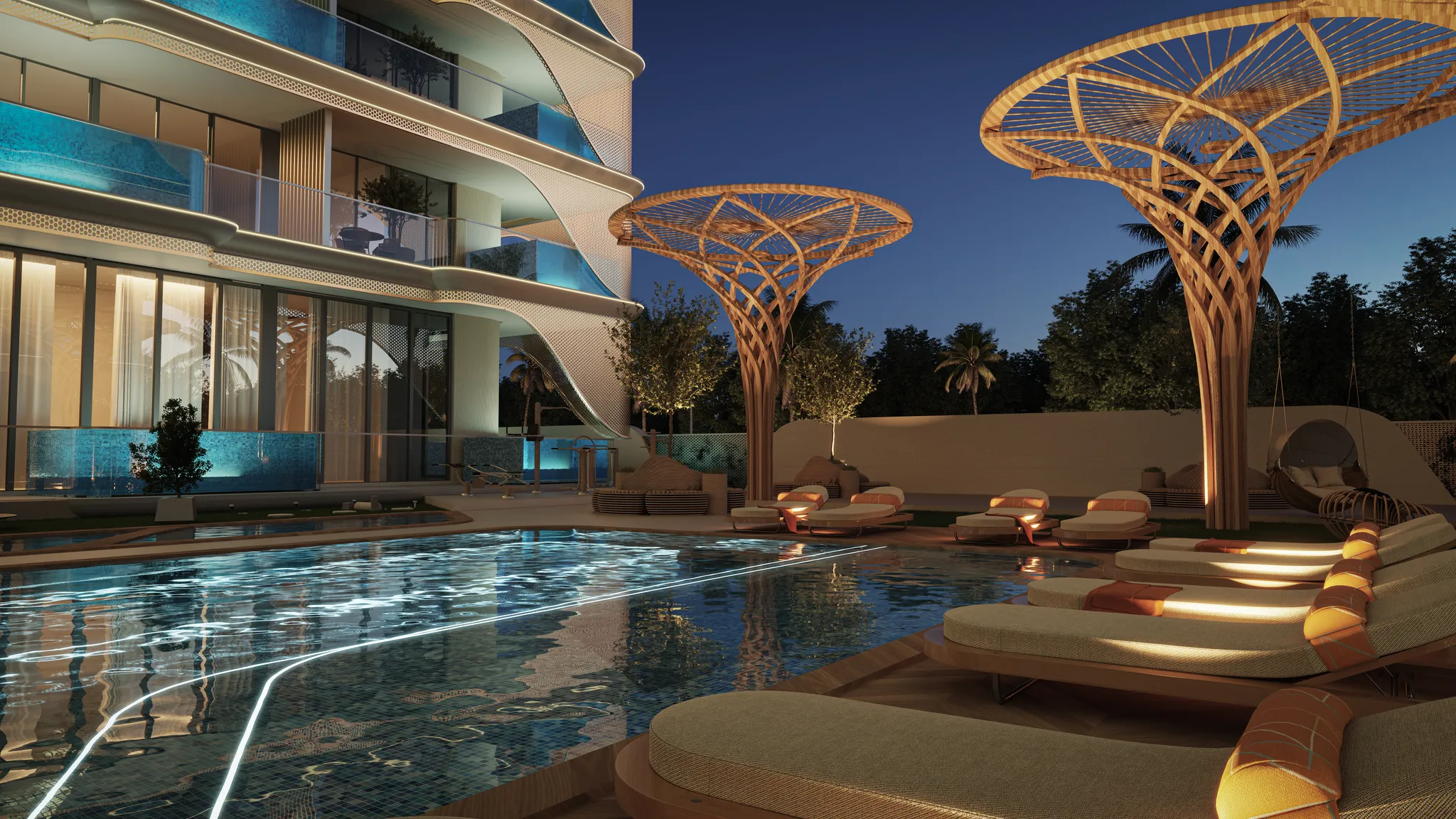 Exterior de SAMANA Imperial Garden, proyecto de Samana en Arjan: imagen 11 de 12