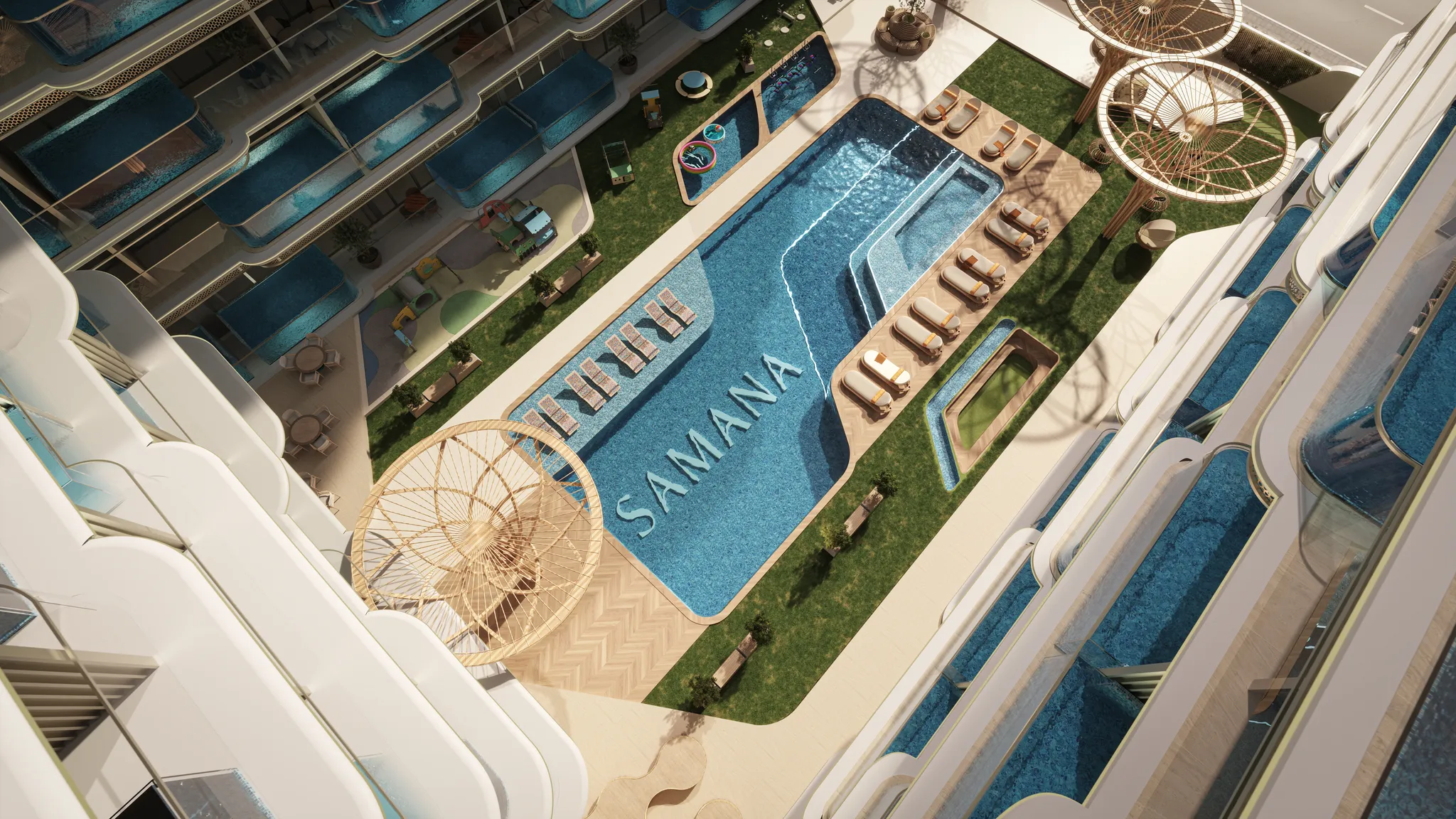Exterior de SAMANA Imperial Garden, proyecto de Samana en Arjan: imagen 12 de 12