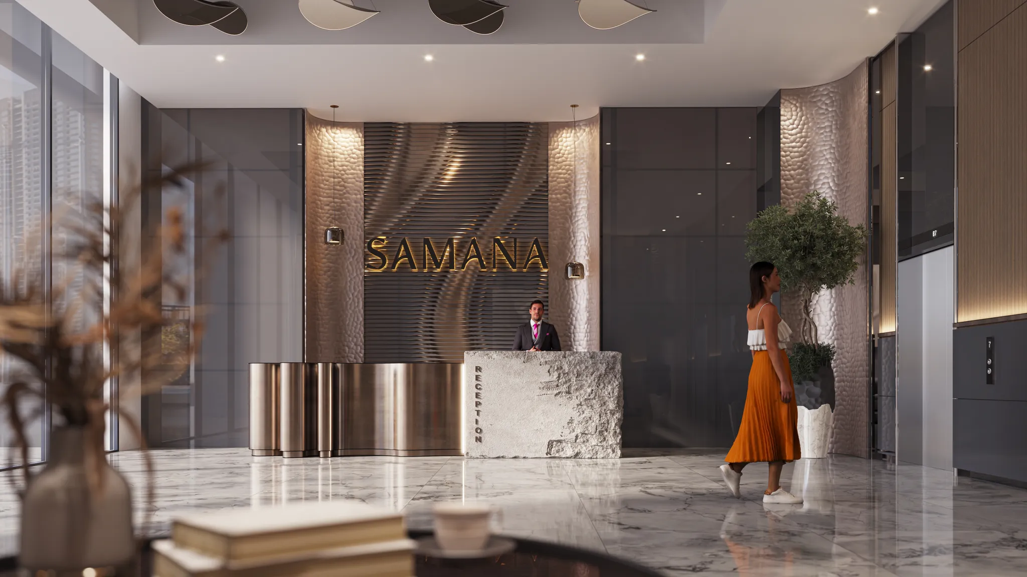 Exterior de SAMANA Parkville, proyecto de Samana en Dubailand: imagen 9 de 11