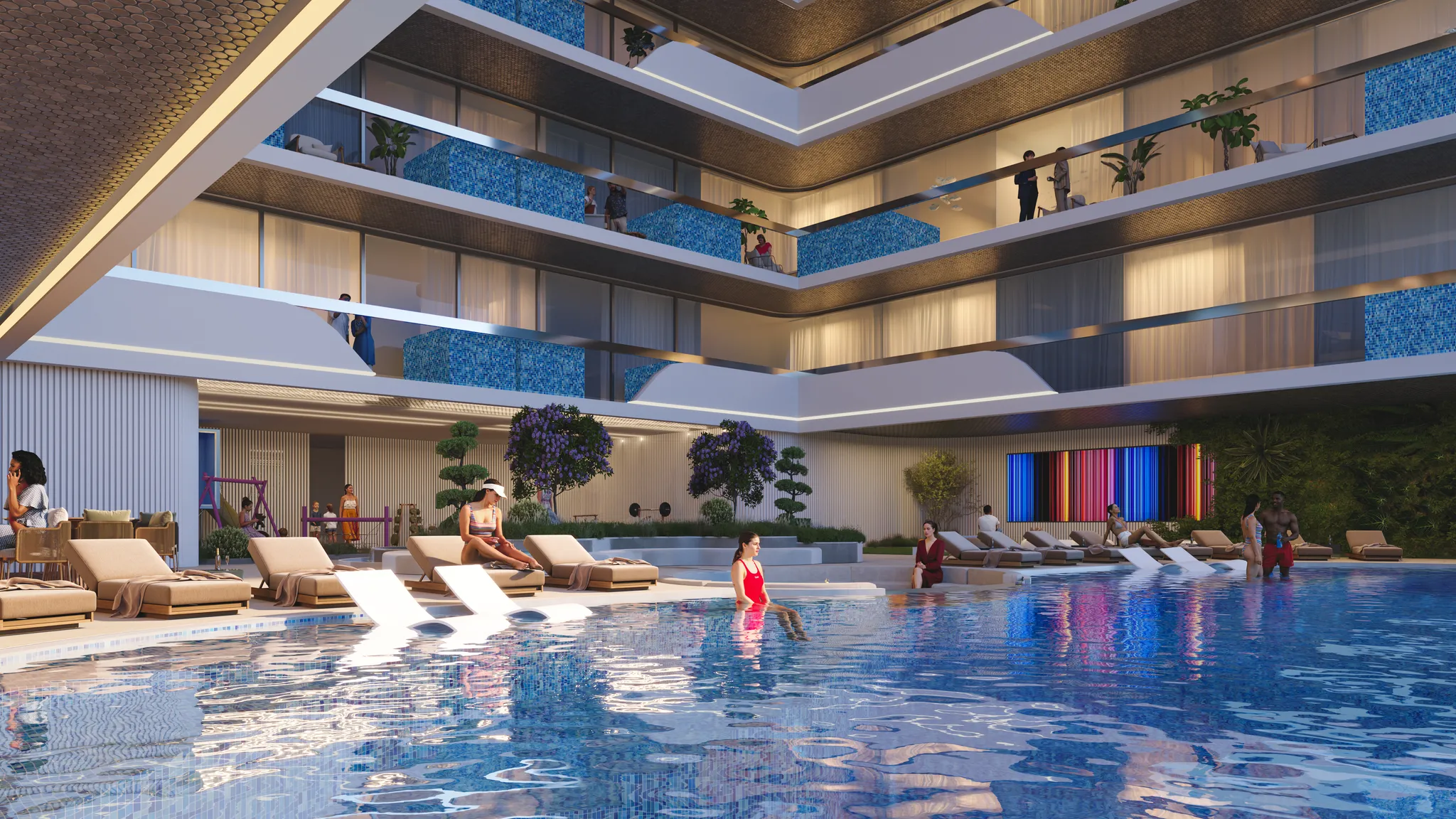 Exterior de SAMANA Parkville, proyecto de Samana en Dubailand: imagen 5 de 11