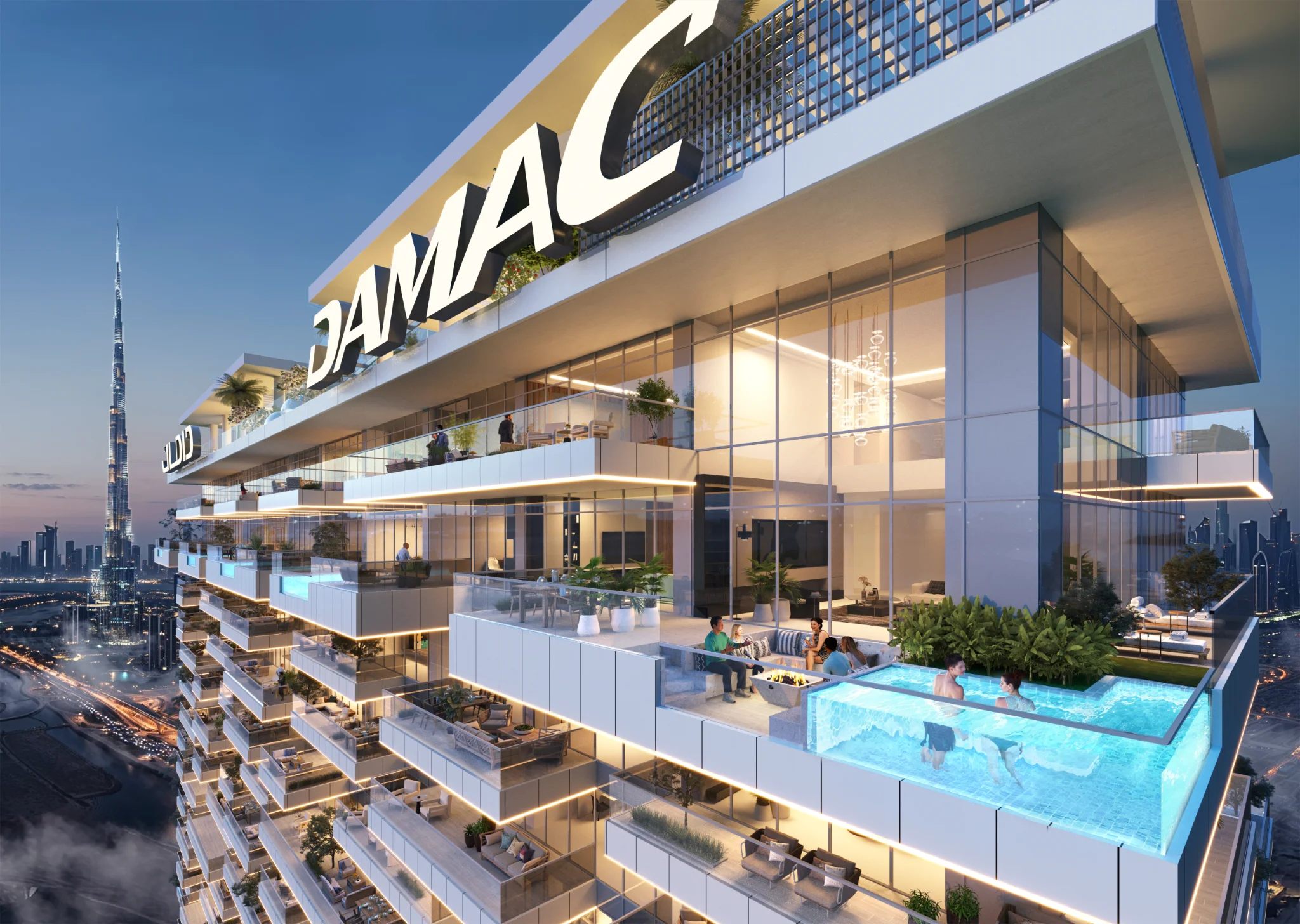 Exterior de Safa Gate, proyecto de DAMAC en Al Wasl: imagen 21 de 21